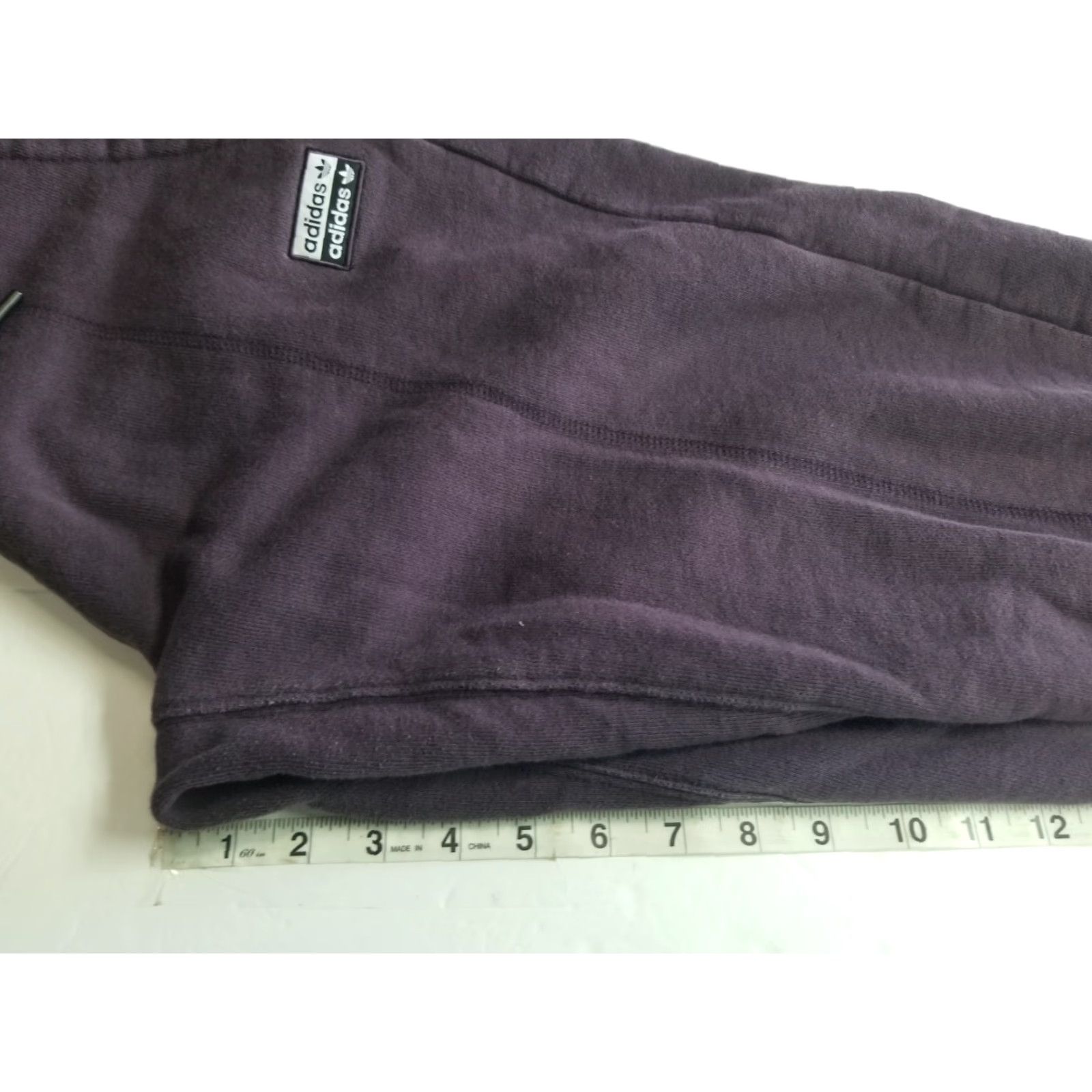 Adidas Adidas Spellout Jogger Sweat Pants Purple Women's S Activewear Pants Tapered Pockets Fall Winter Spring Summer Size 28" / US 6 / IT 42 - 4 Thumbnail