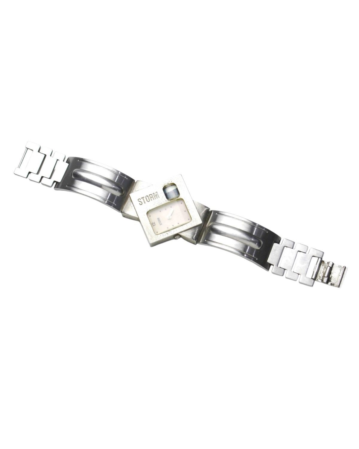 Vintage 1990S STORM CYCLOID – GEOMETRIC REBEL STEEL WATCH Size ONE SIZE - 6 Thumbnail