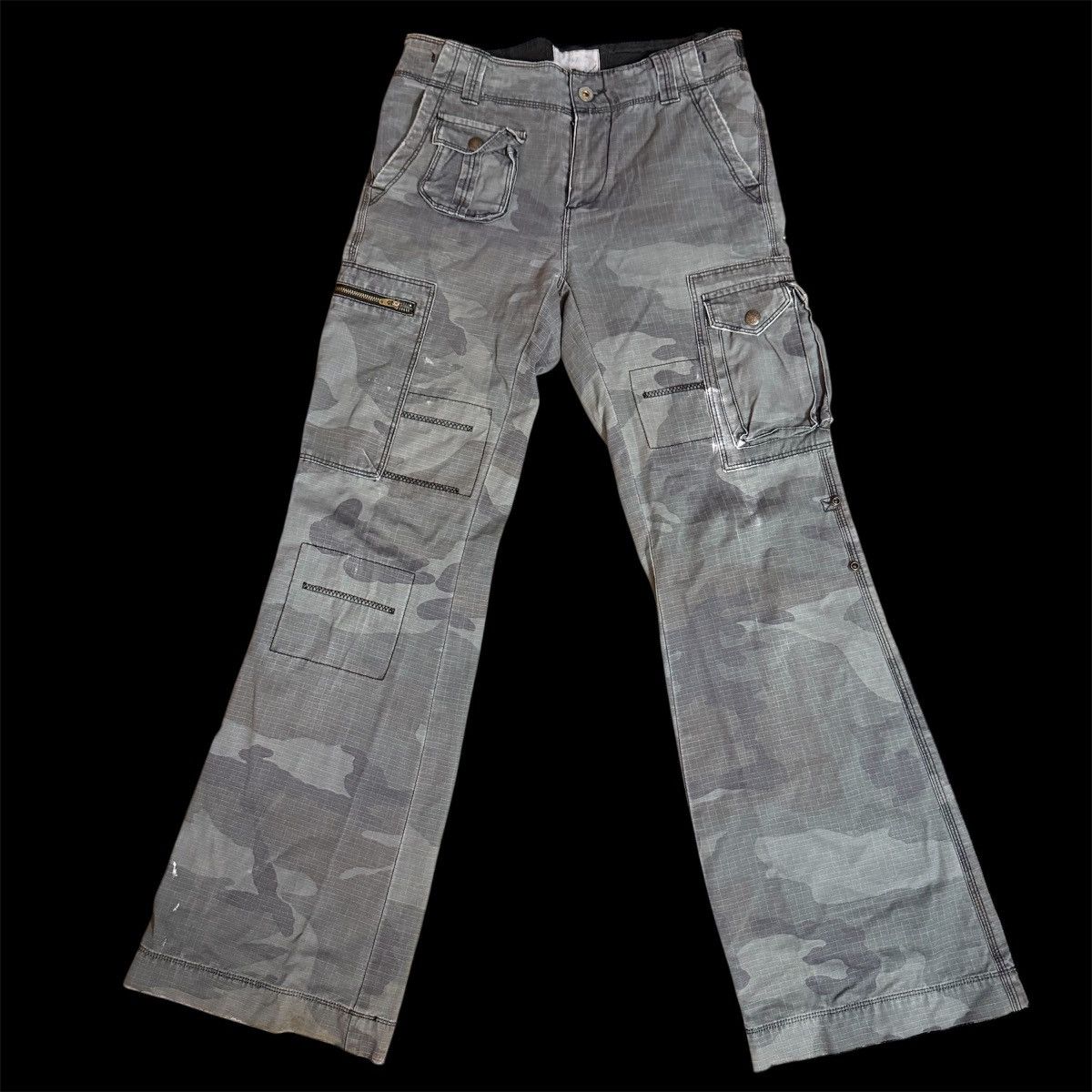 Polo Ralph Lauren × Ralph Lauren Polo Jeans Co Ralph Lauren Flared Cargo Pants Size US 30 / EU 46 - 1 Thumbnail