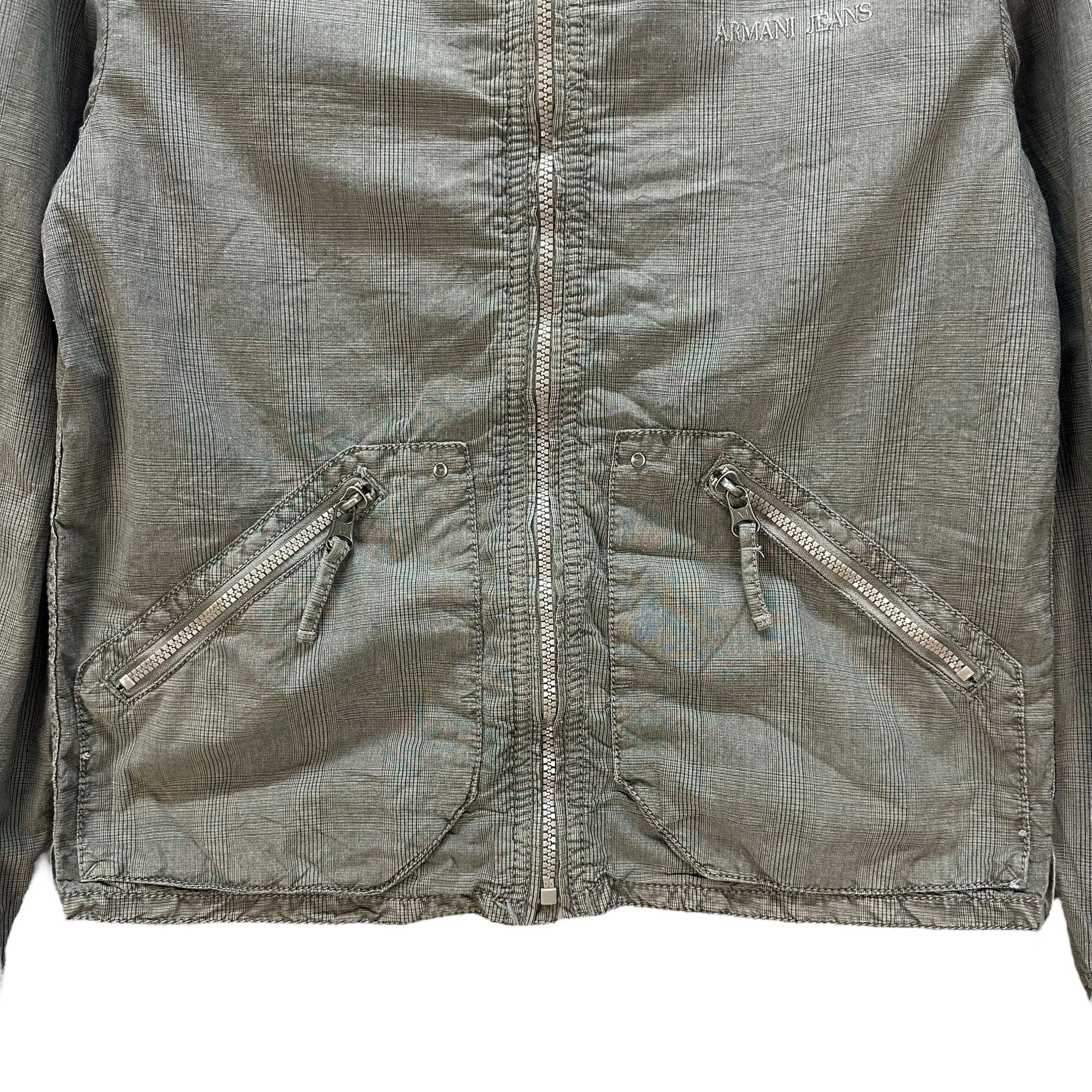 Armani ARMANI JEANS SMALL EMBROIDERY LOGO JACKET #8731-023 Size US XS / EU 42 / 0 - 4 Thumbnail