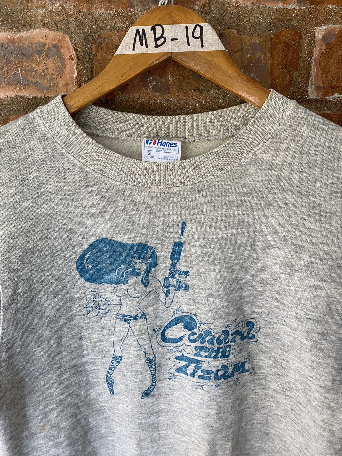 Hysteric Glamour 🔥 1990s Hanes Porn Star Machine-gun pin up Size US S / EU 44-46 / 1 - 3 Thumbnail