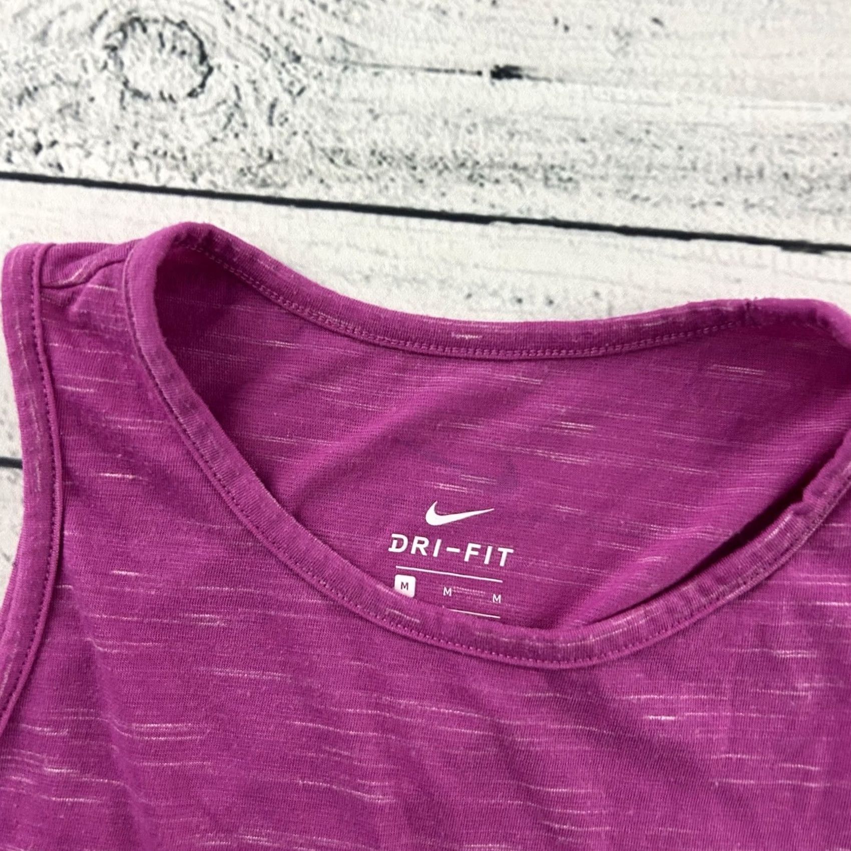 Nike Nike Dri-Fit Sleeveless Tank Top Shirt Women M Purple Pink Size M / US 6-8 / IT 42-44 - 2 Thumbnail