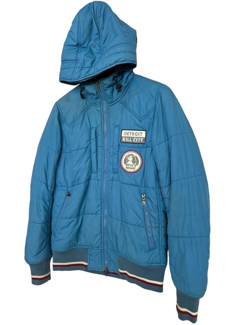 Hysteric Glamour Hysteric Glamour Patch Blue Puffer Jacket Small Size US S / EU 44-46 / 1 - 4 Thumbnail