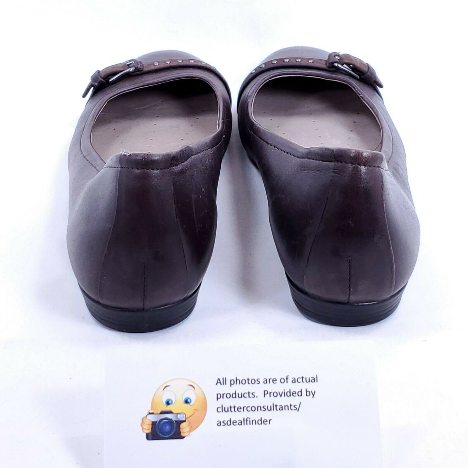 Ecco Ecco Toe Casual Ballet Flat Womens Size 6.5 Brown Size US 6.5 / IT 36.5 - 2 Thumbnail