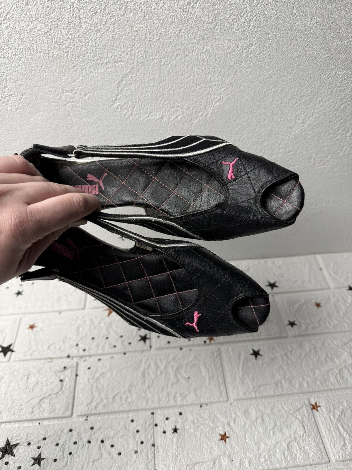 Puma Vintage Puma Speedcat Women's US7 UK4.5 EUR37.5 Black/Pink Size US 7 / IT 37 - 2 Thumbnail