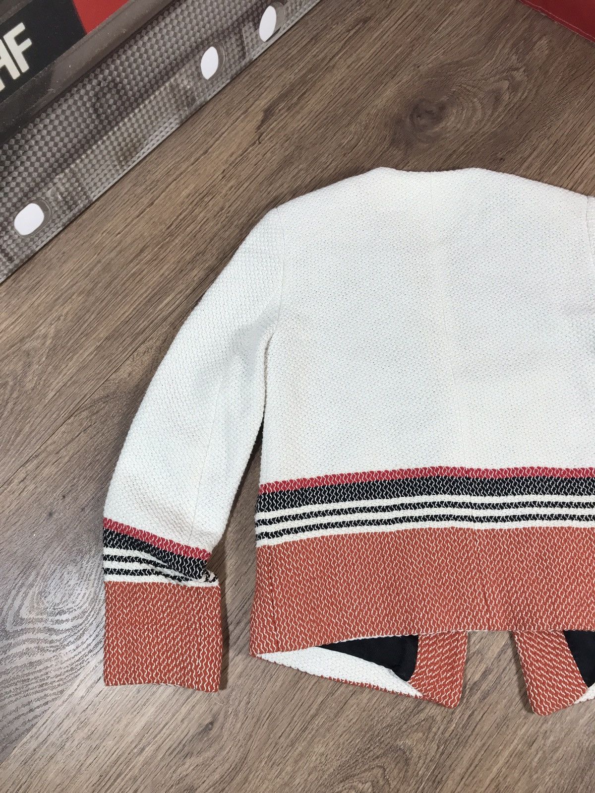 Sandro × Vintage Sandro Paris Jacket Size S / US 4 / IT 40 - 15 Thumbnail