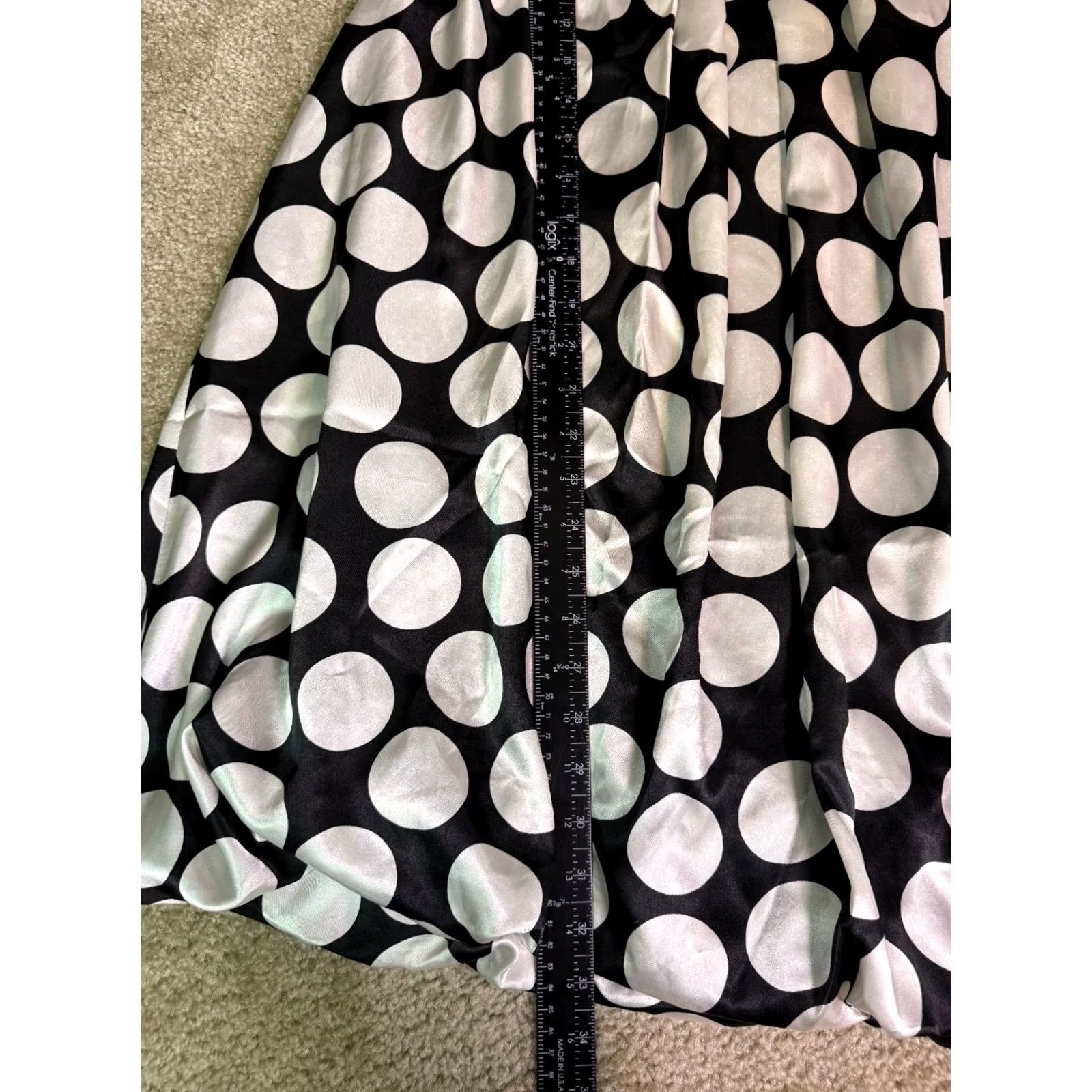 Layer 8 Sandra Darren Womens Dress L Polka Dot Sleeveless Layer Multicolor D873 Size L / US 10 / IT 46 - 8 Thumbnail
