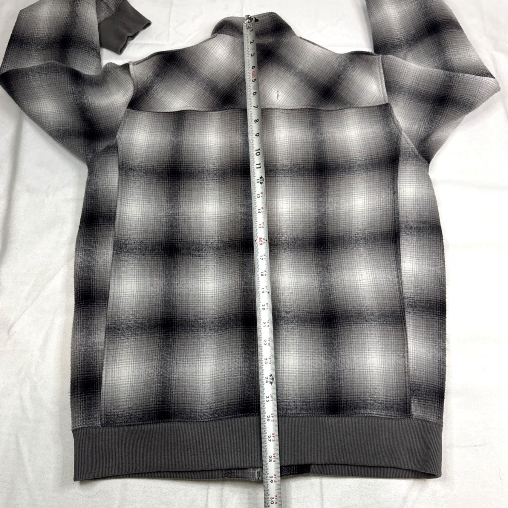 O'Neill O'Neill Echelon Jacket Men’s XL Plaid Gray Super Fleece Full Zip Surf Skate Military Jacket Size US XL / EU 56 / 4 - 8 Thumbnail