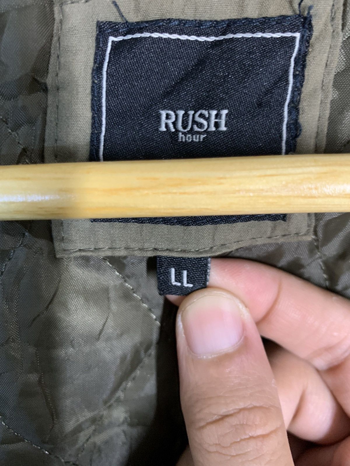 Designer × Japanese Brand × Vintage Vintage Rush Hour Hoodie Parka Jacket Size US XL / EU 56 / 4 - 24 Thumbnail