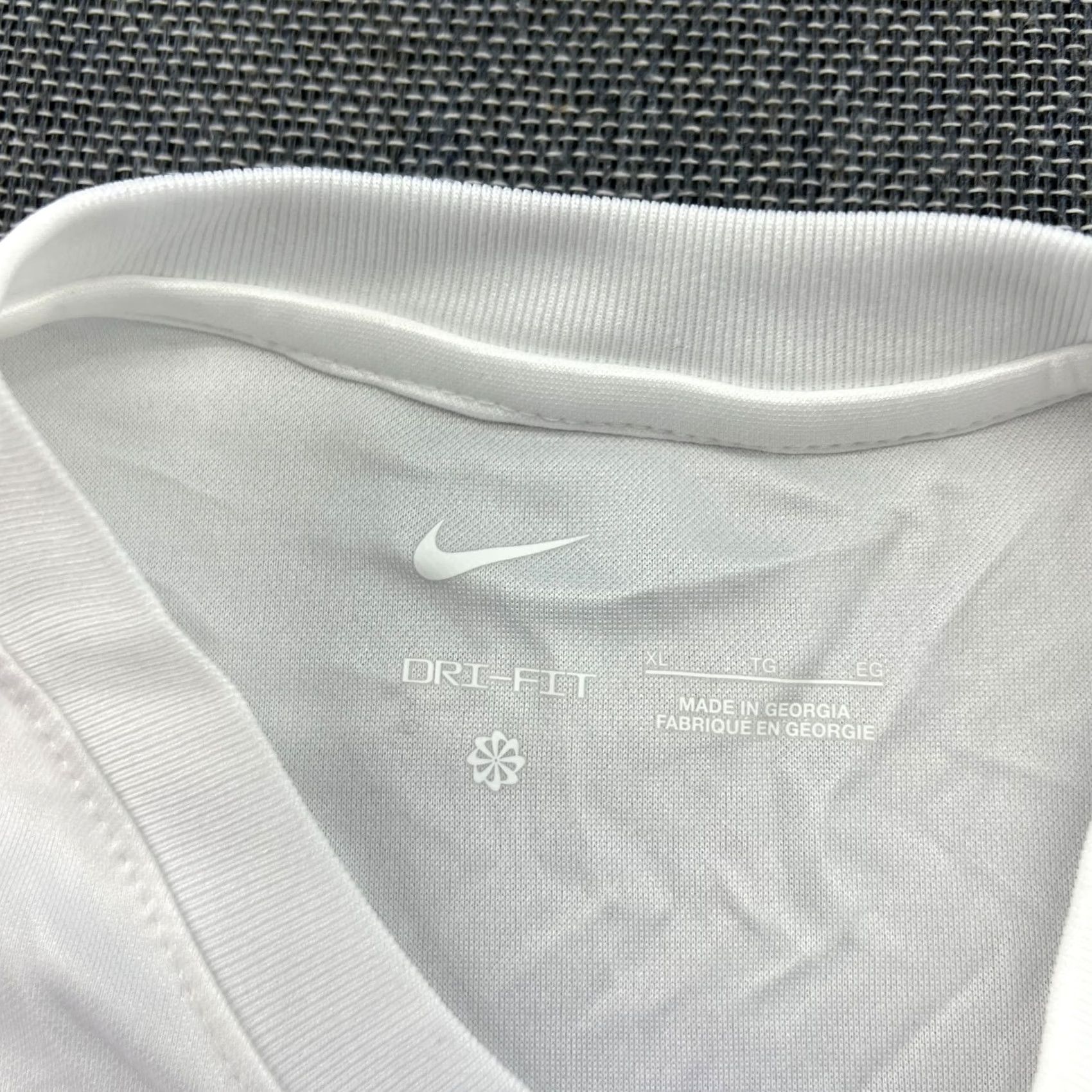 Nike Nike Shirt Turkey 2024 2025 Home Mens Football Jersey XL White Camiseta Soccer Short Sleeve Round Neck Moisture Wicking Quick Dry Athletic Jersey Mens Size US XL / EU 56 / 4 - 4 Thumbnail