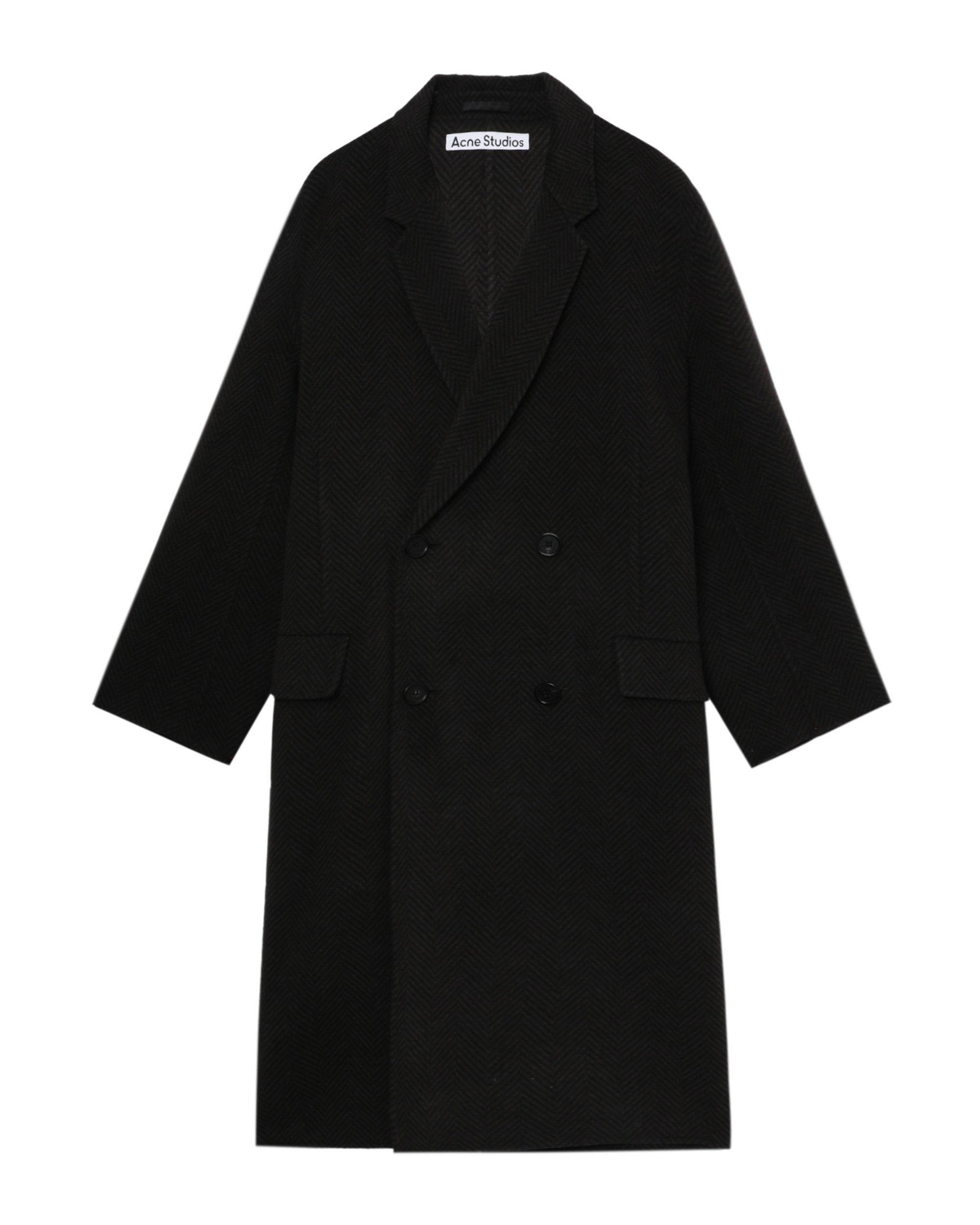 Acne Studios Acne Studios Double Breasted Fleece Noodle Lapel Jacket Size US M / EU 48-50 / 2 - 1 Thumbnail