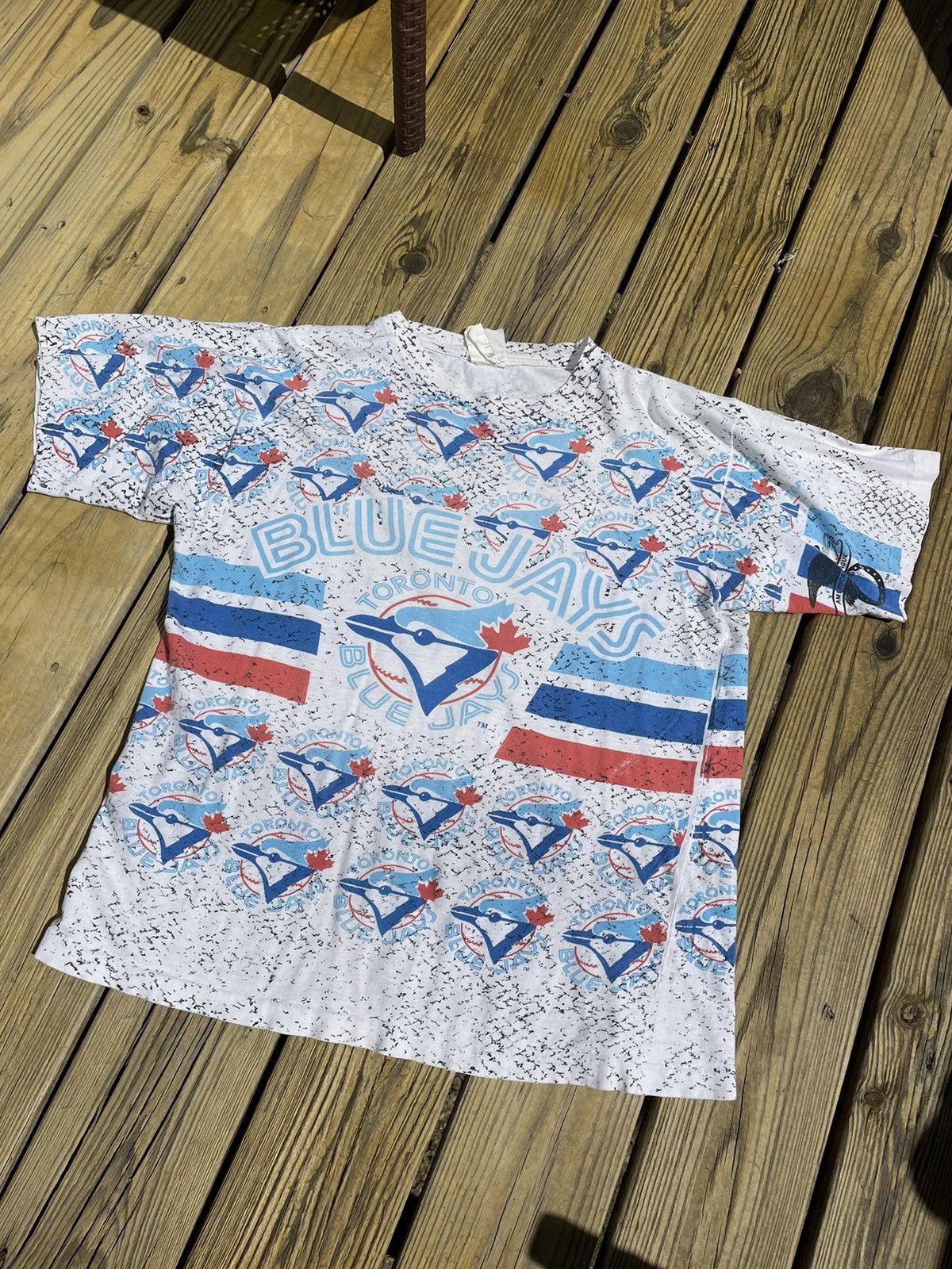 Vintage 80's 90's Toronto Blue Jays MLB T Shirt / Tee 