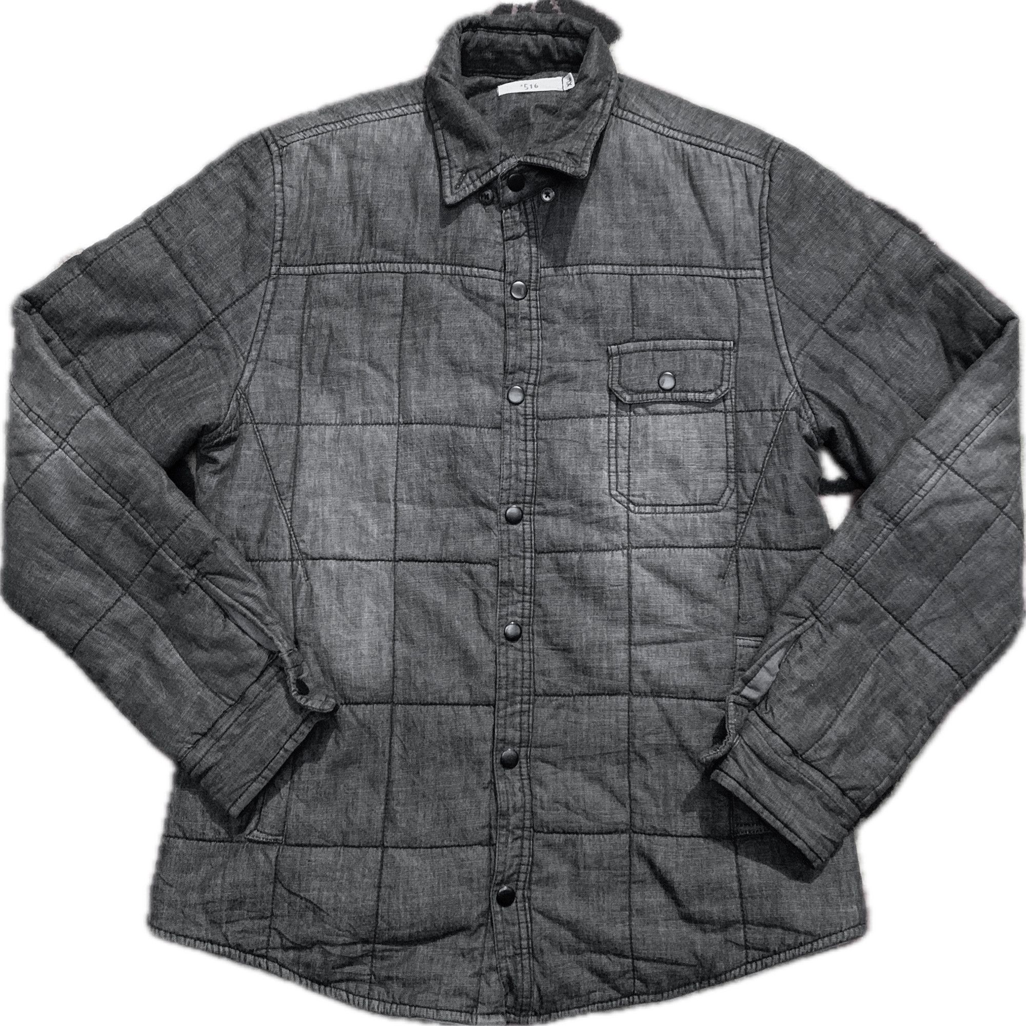Other Korean x516 long sleeves quilted shirt Size US XL / EU 56 / 4 - 1 Thumbnail