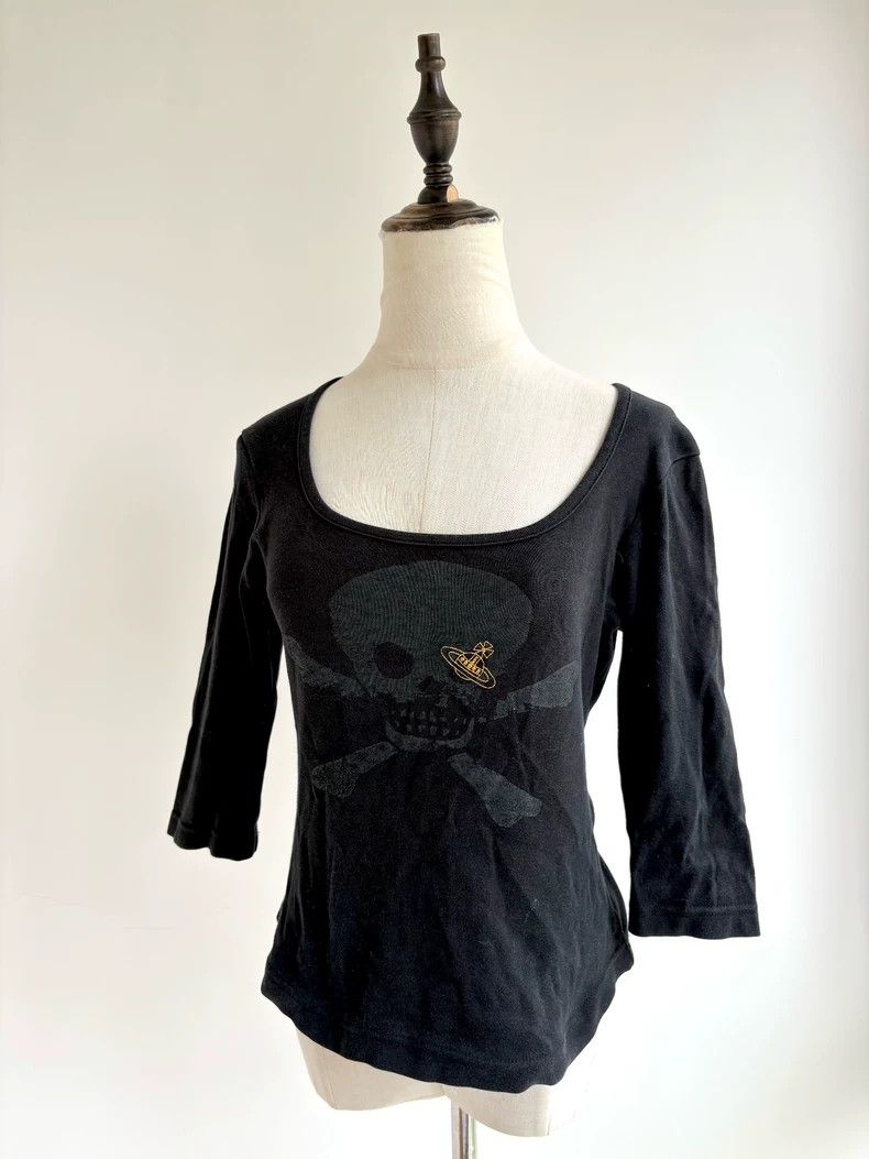 Vivienne Westwood Vivienne Westwood Black skeleton Saturn Punk eight-shoulde Size M / US 6-8 / IT 42-44 - 1 Thumbnail