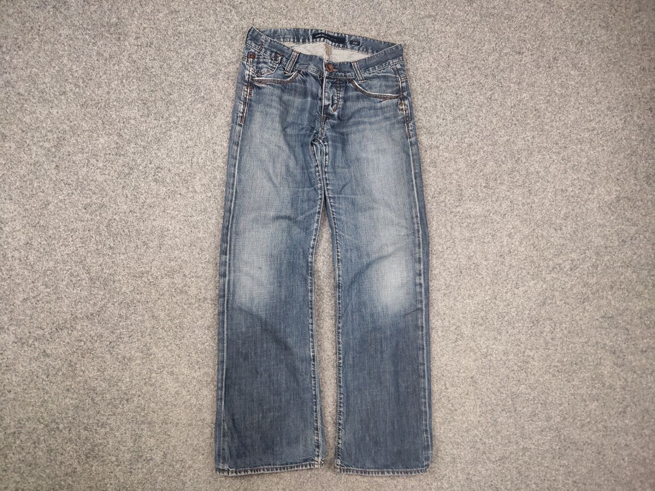 Miss Sixty Vintage Y2k Style Miss Sixty Faded Denim Jeans Tapered Fit Size 28" / US 6 / IT 42 - 7 Thumbnail