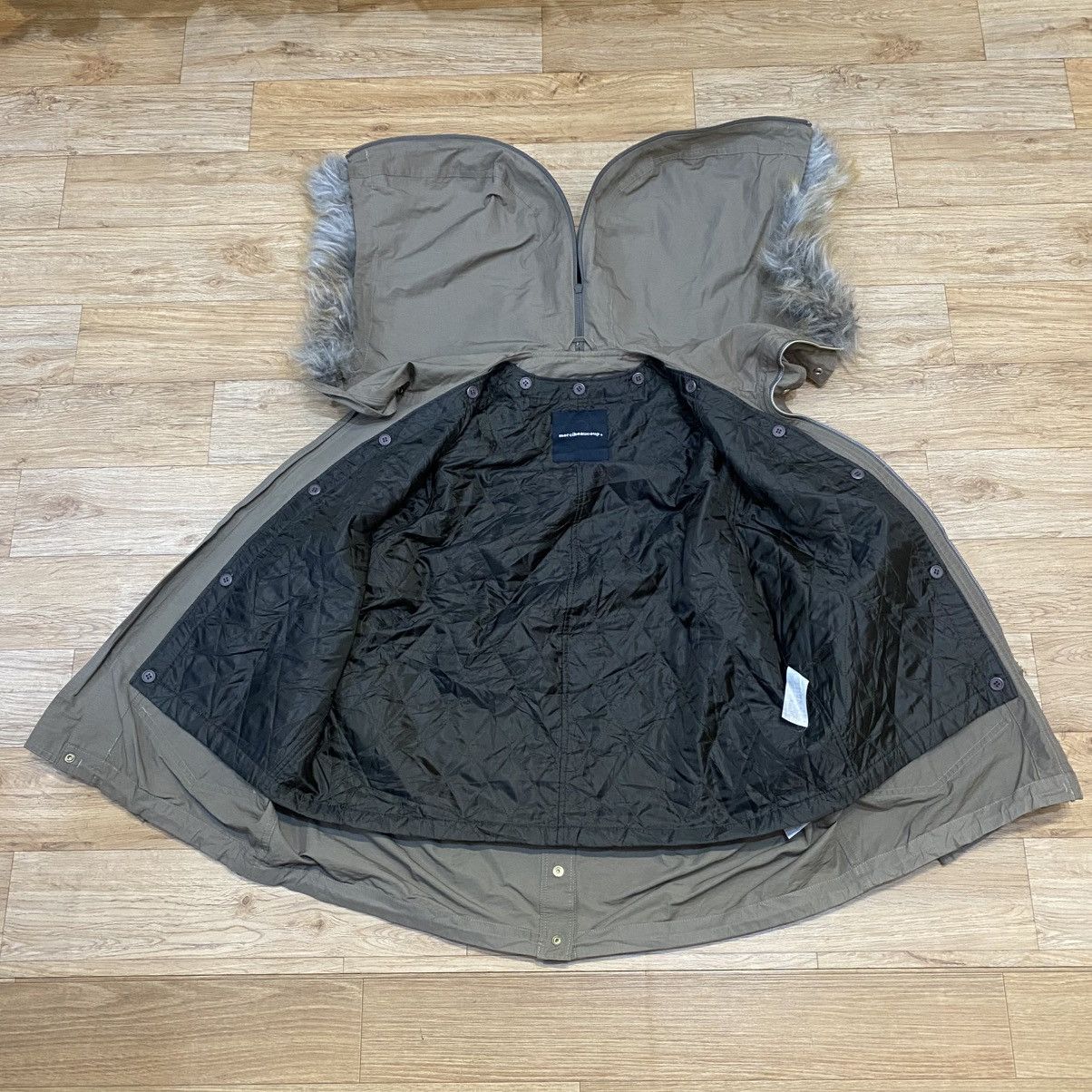 mercibeaucoup 2000s Issey Miyake Mercibeaucop Apocalypse Style Fur Parka Size US XXL / EU 58 / 5 - 12 Thumbnail