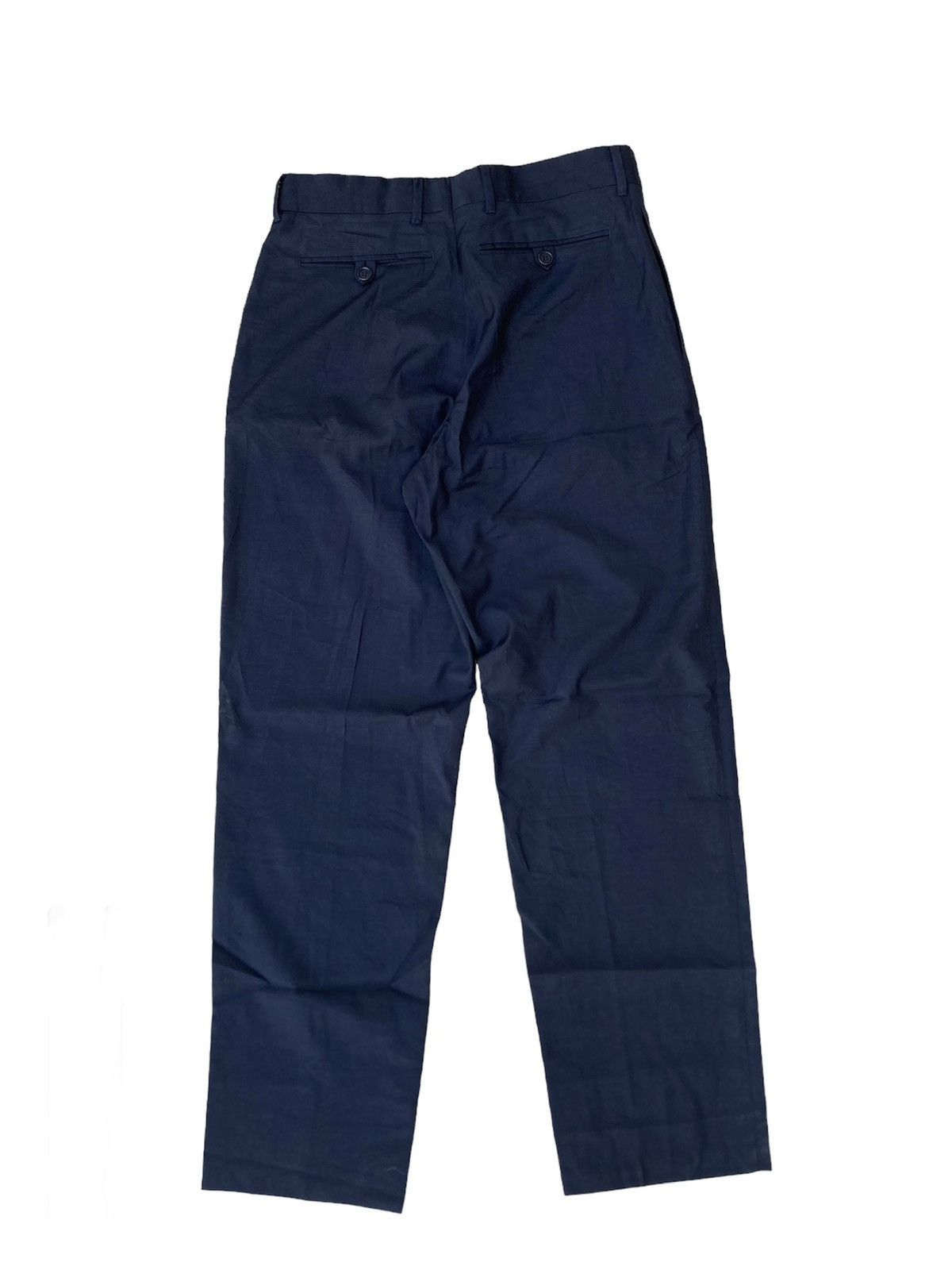 Helmut Lang Helmut Lang Navy Blue Trousers Pants Size US 30 / EU 46 - 2 Thumbnail
