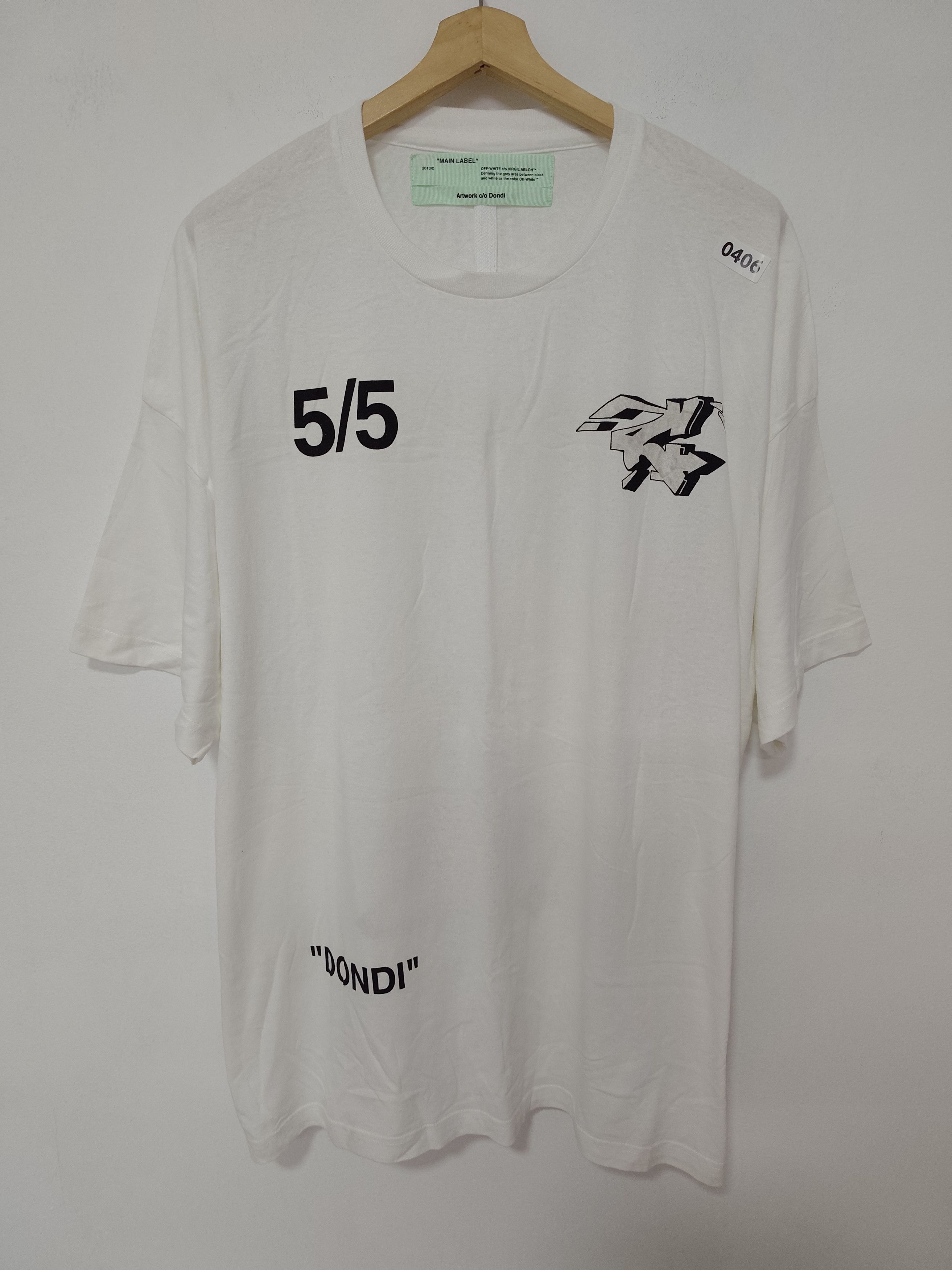 Off-White Off-White "Dondi Graffiti Wars" Size US XXS / EU 40 - 10 Thumbnail