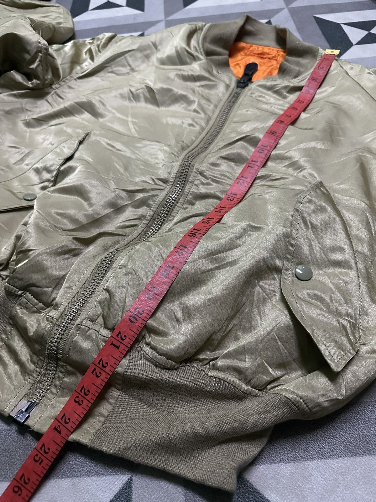 Japanese Brand Mistral type ma-1 reversible bomber jacket Size US M / EU 48-50 / 2 - 12 Thumbnail