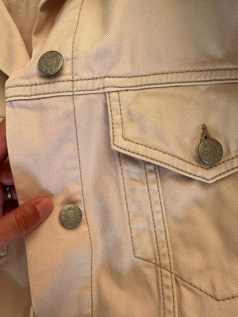 Acne Studios Acne studios Pink wash denim jacket 2502-Nextarrow Size US S / EU 44-46 / 1 - 3 Thumbnail