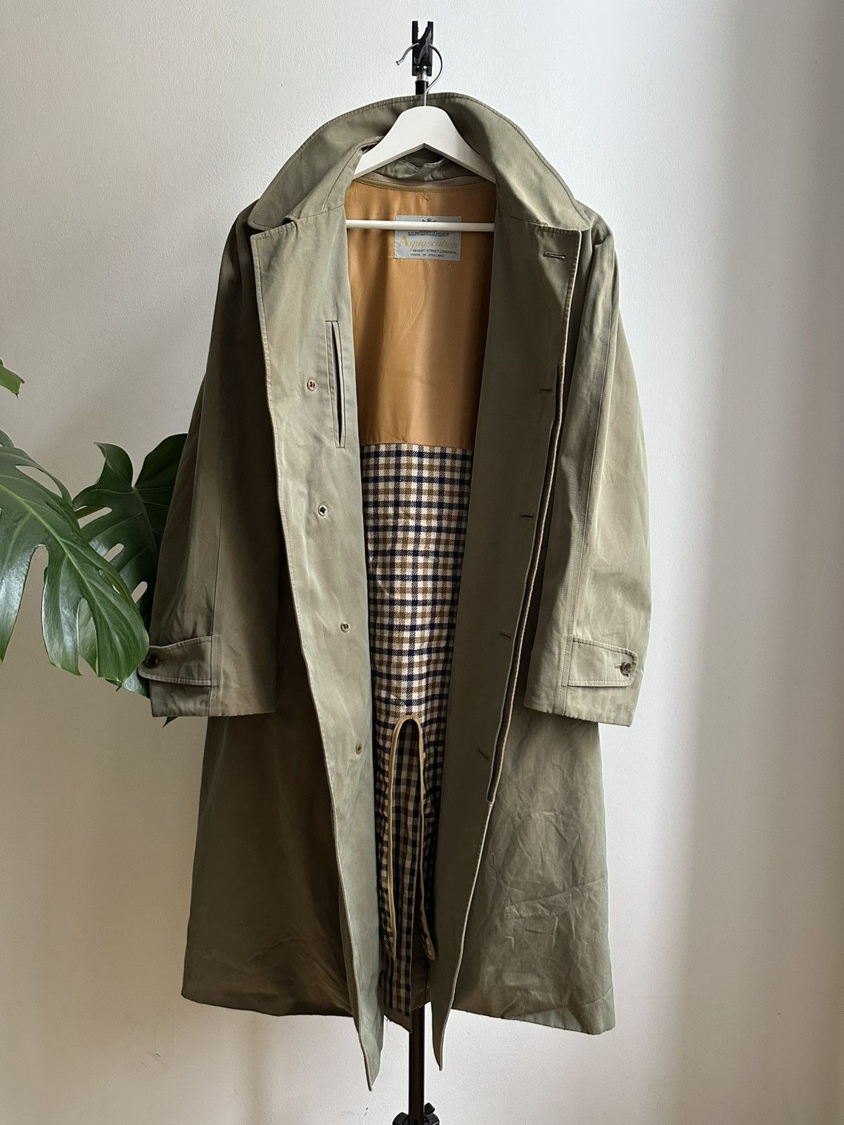 Aquascutum Aquascutum Vintage 80s 2/1 Rare Luxury Trench Coat Size US S / EU 44-46 / 1 - 10 Thumbnail
