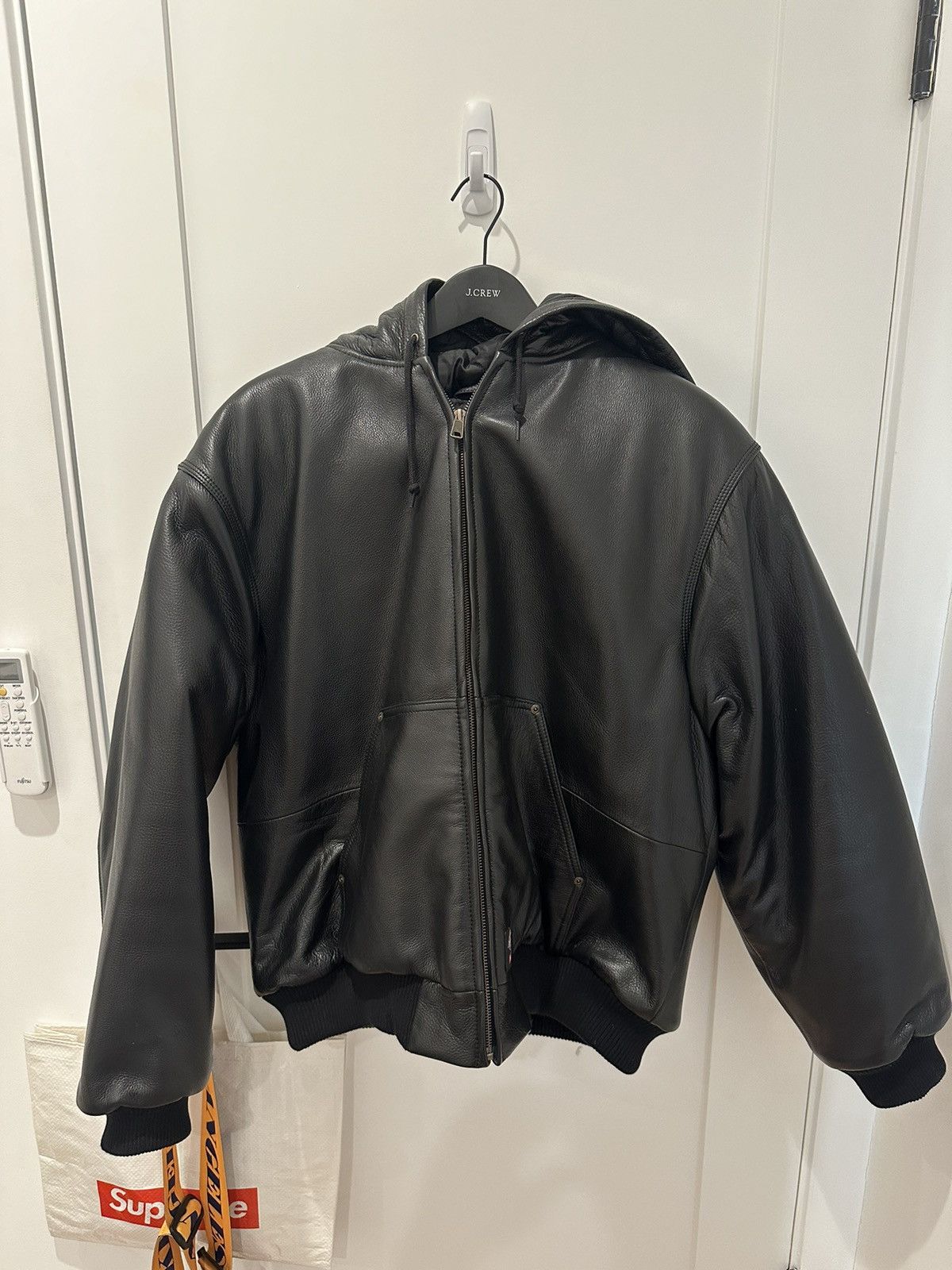 Dickies × Supreme Supreme x Dickies Hooded Leather Work