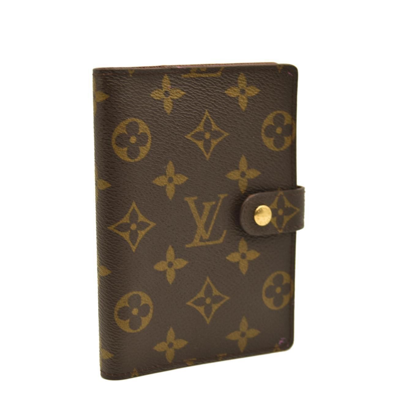 Louis Vuitton Louis Vuitton Monogram Small Ring Agenda Cover SP0020 Size ONE SIZE - 6 Thumbnail