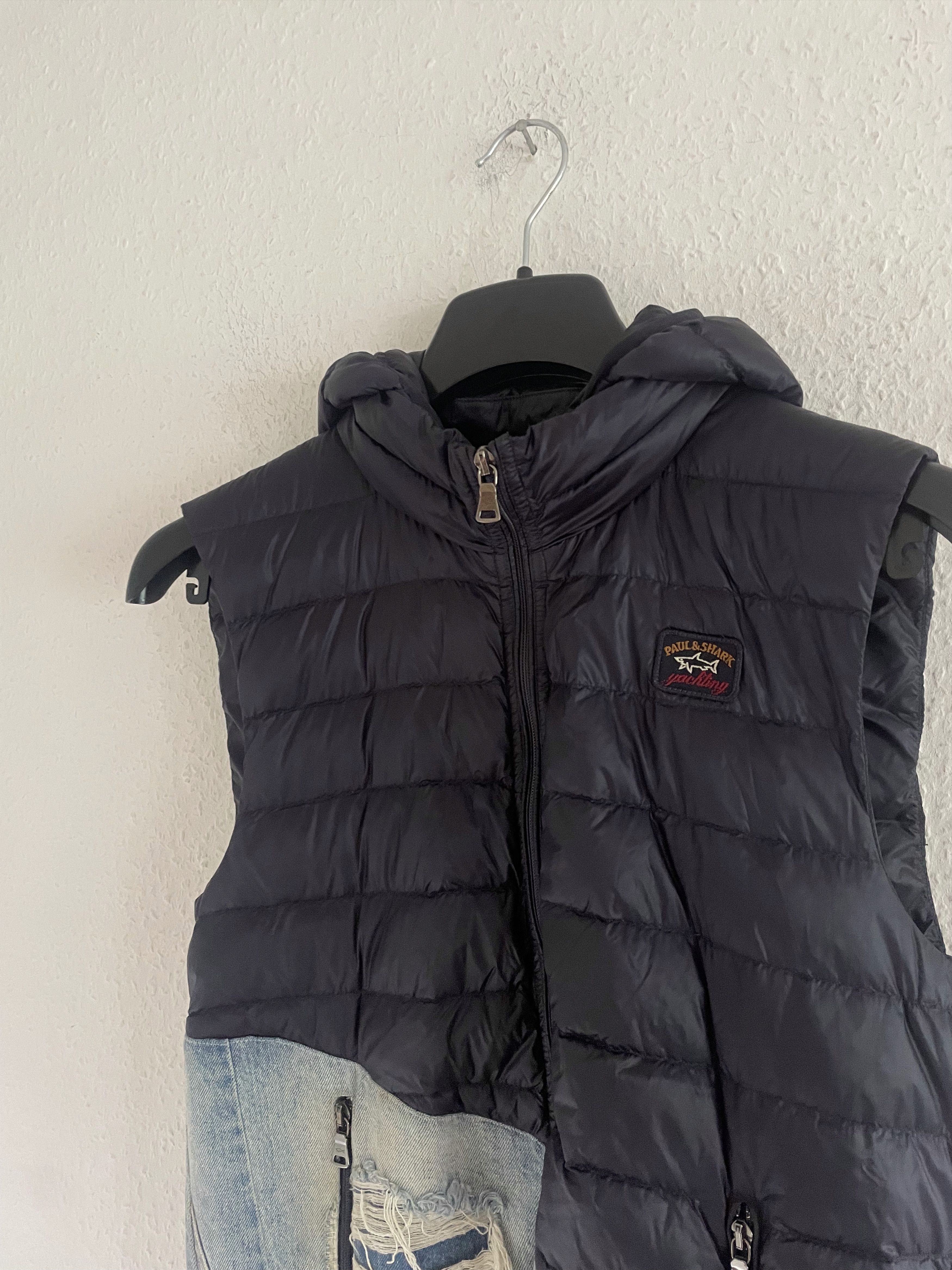 Greg Lauren × Paul & Shark Hybrid Puffer Vest Size US XS / EU 42 / 0 - 8 Thumbnail