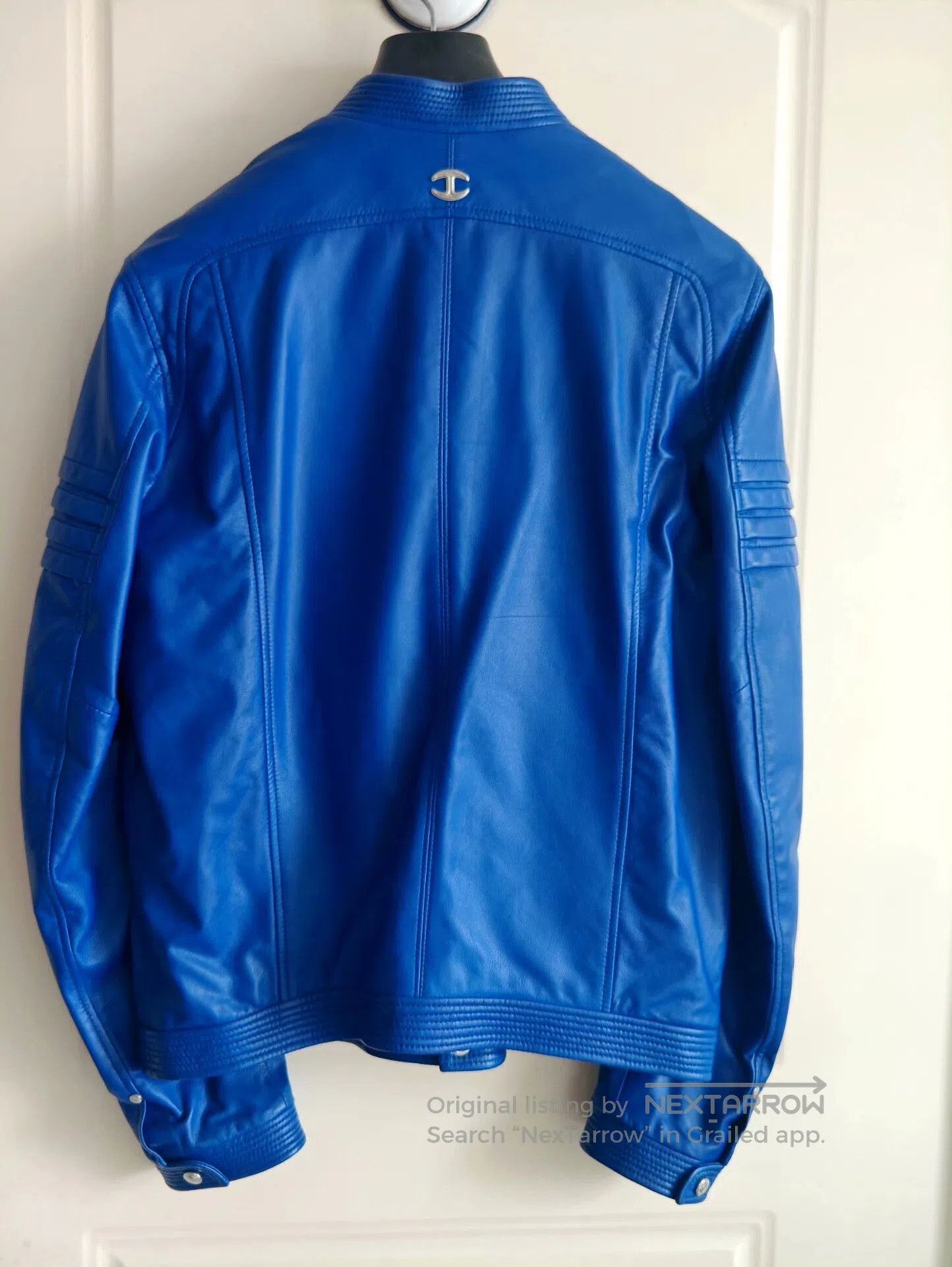 Just Cavalli Just Cavalli Lambskin Biker Jacket. Size US M / EU 48-50 / 2 - 2 Thumbnail