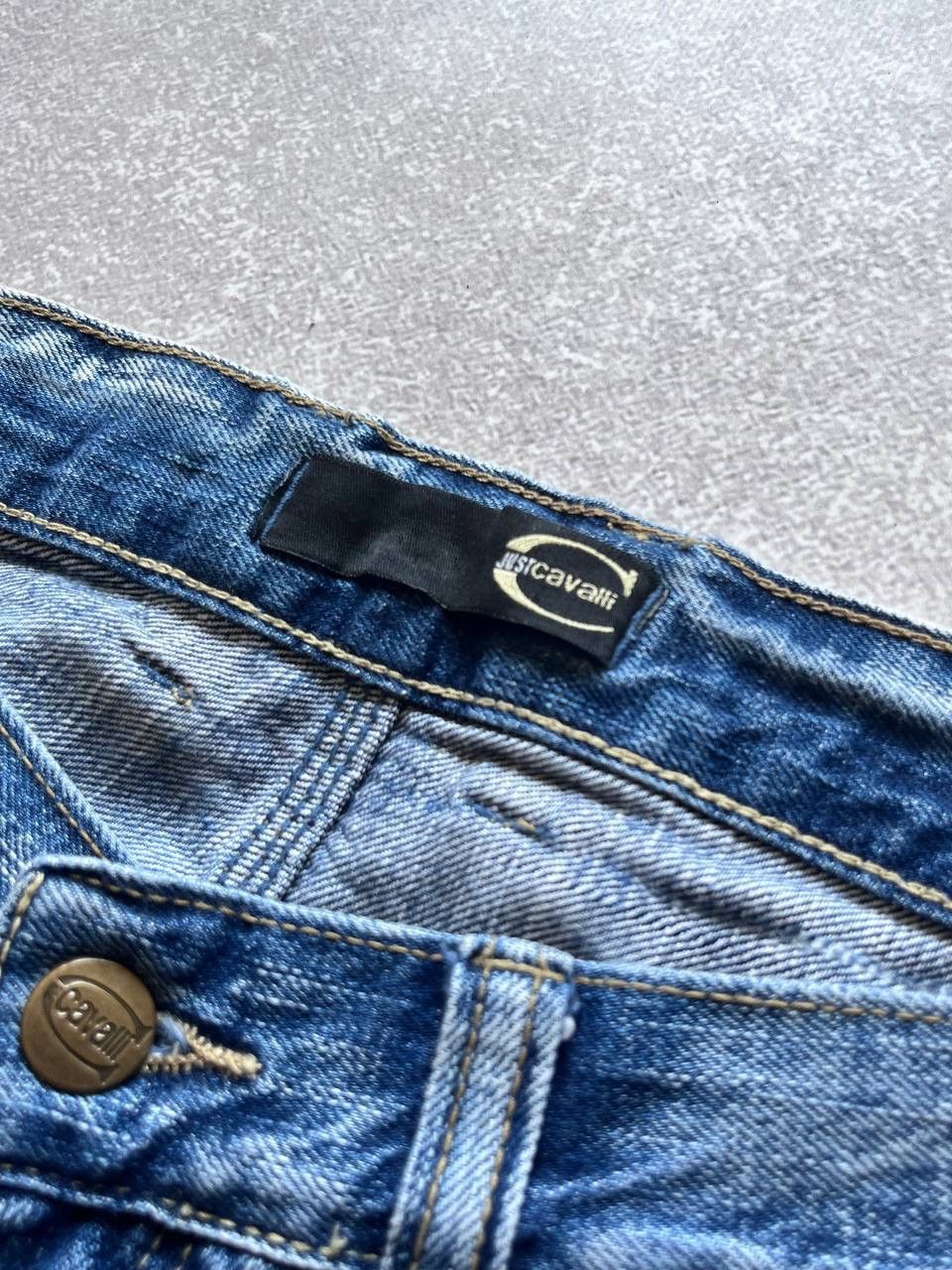 Just Cavalli × Vintage Vintage Just Cavalli Baggy Denim Jeans 34 Size US 34 / EU 50 - 9 Thumbnail