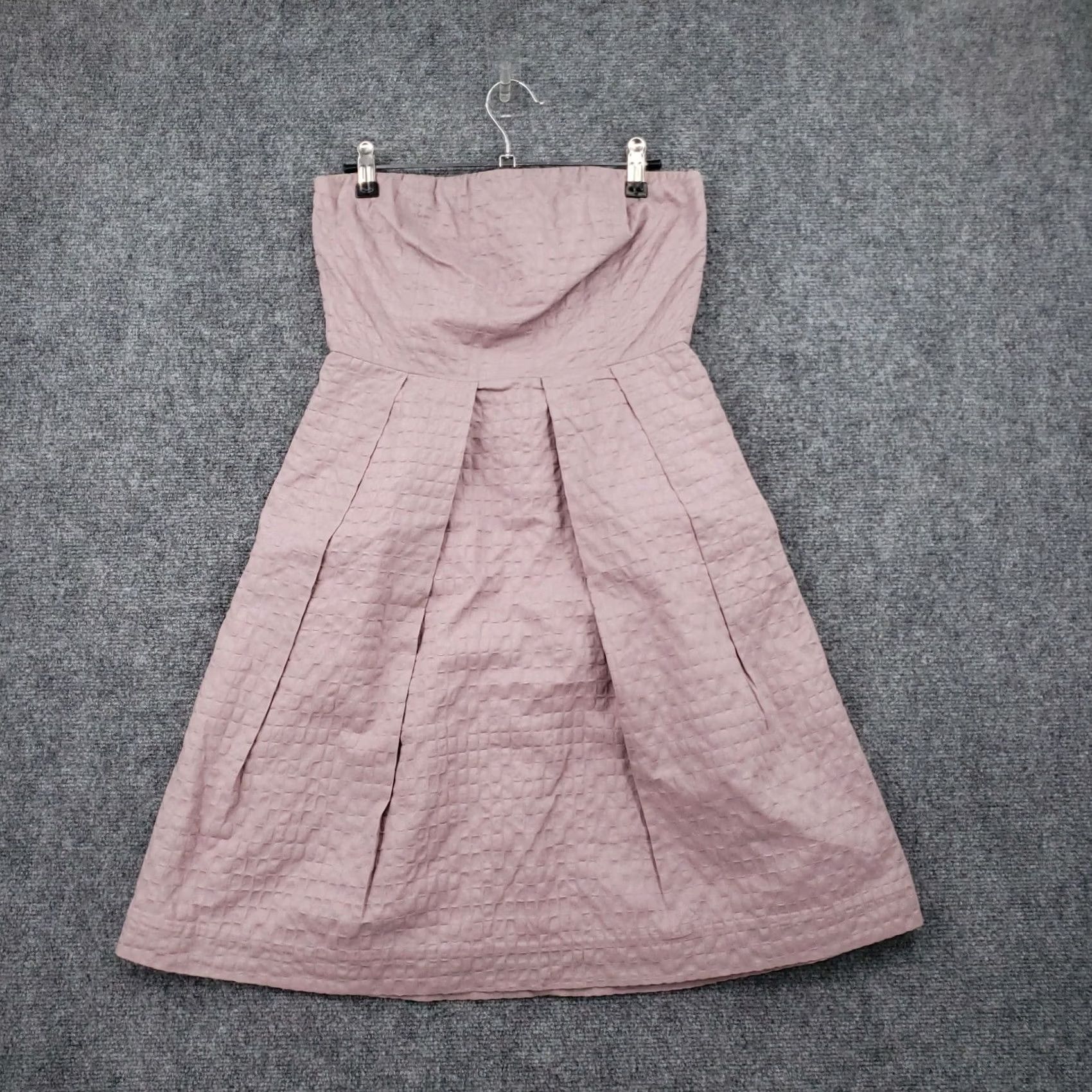 J.Crew J Crew Dress Purple Lavender Sleeveless A Line Pleated Short Length Womens Size 2 Size 26" / US 2 / IT 38 - 2 Thumbnail