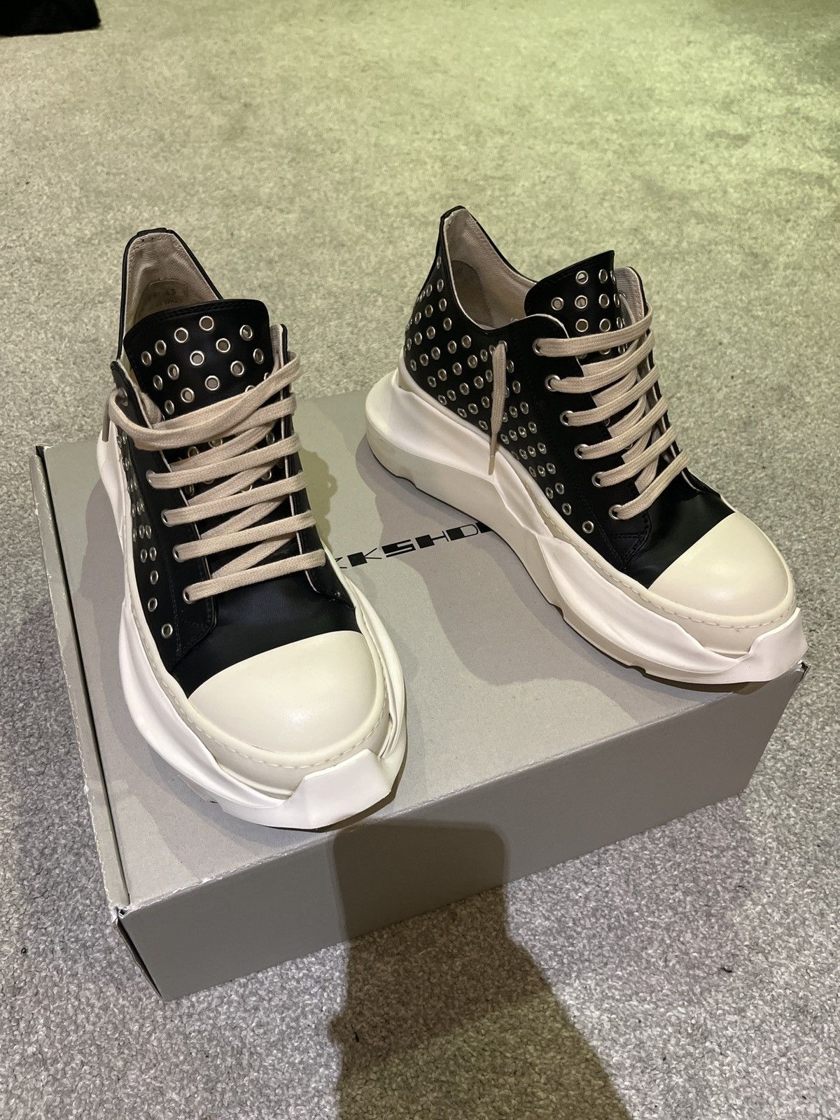 Rick Owens Rick Owens Abstract low | Grailed