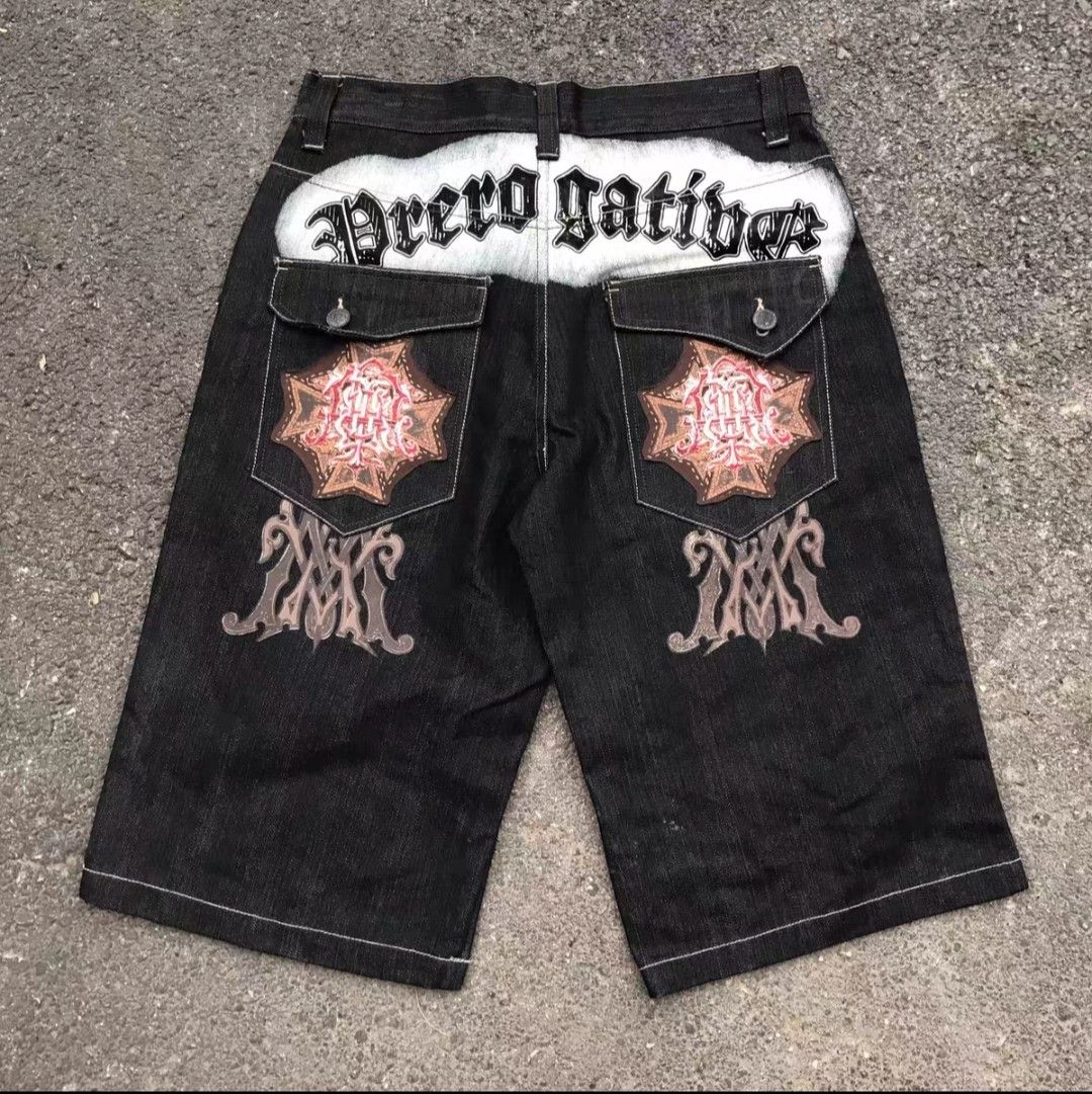 Affliction rawblue grunge baggy jorts Size US 40 / EU 56 - 1 Thumbnail