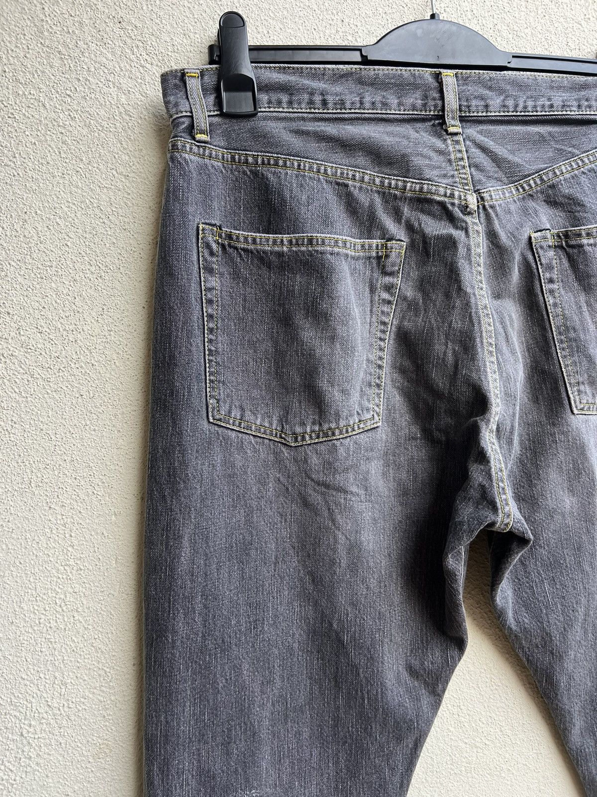 Swagger Vintage Swagger Japan Fade Black Denim Selvedge Jeans Size US 34 / EU 50 - 16 Thumbnail