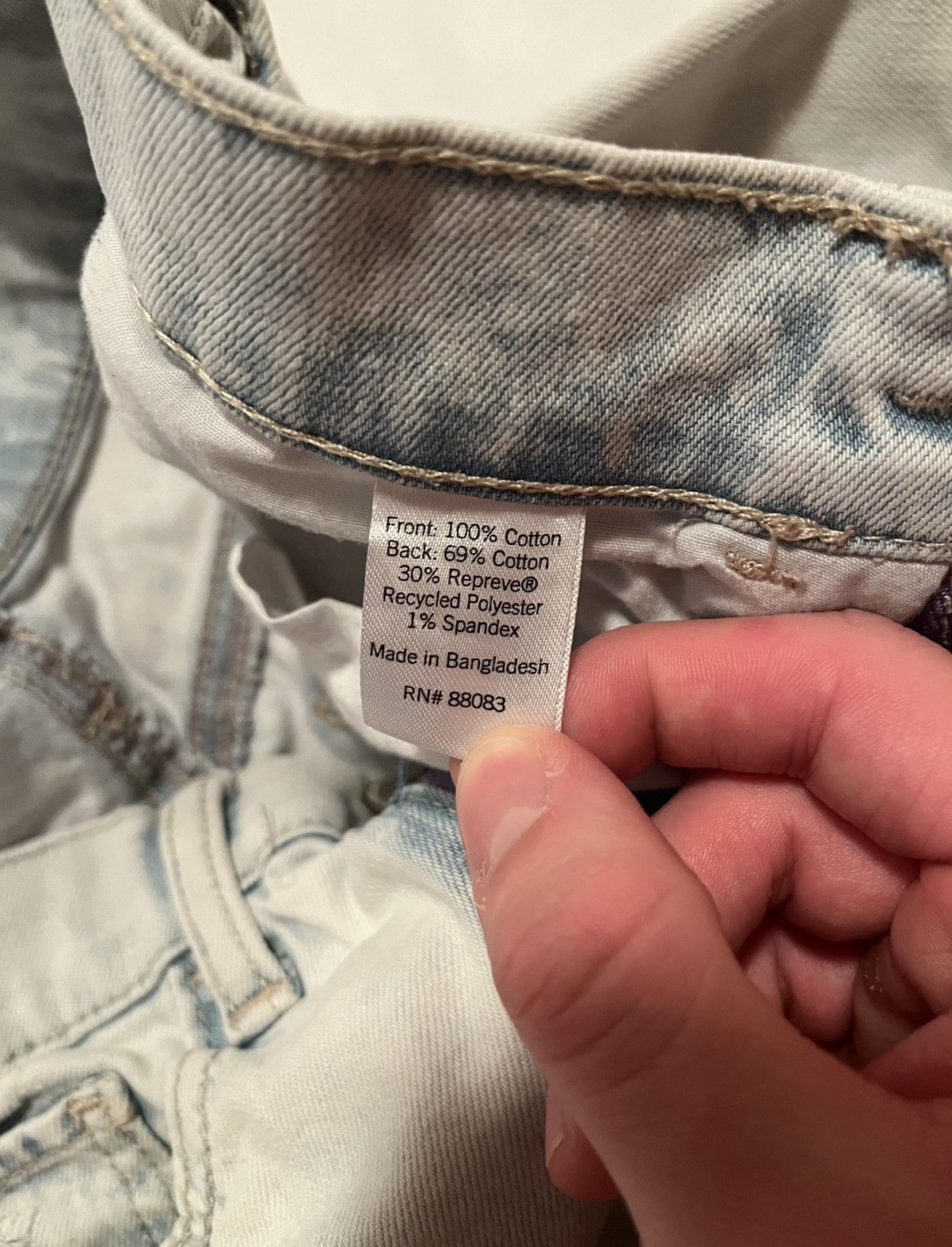 Other SOl Curvy Mom Short High Rise Jeans Booty Shorts 1/25W Size 25" / US 0 / IT 36 - 4 Thumbnail