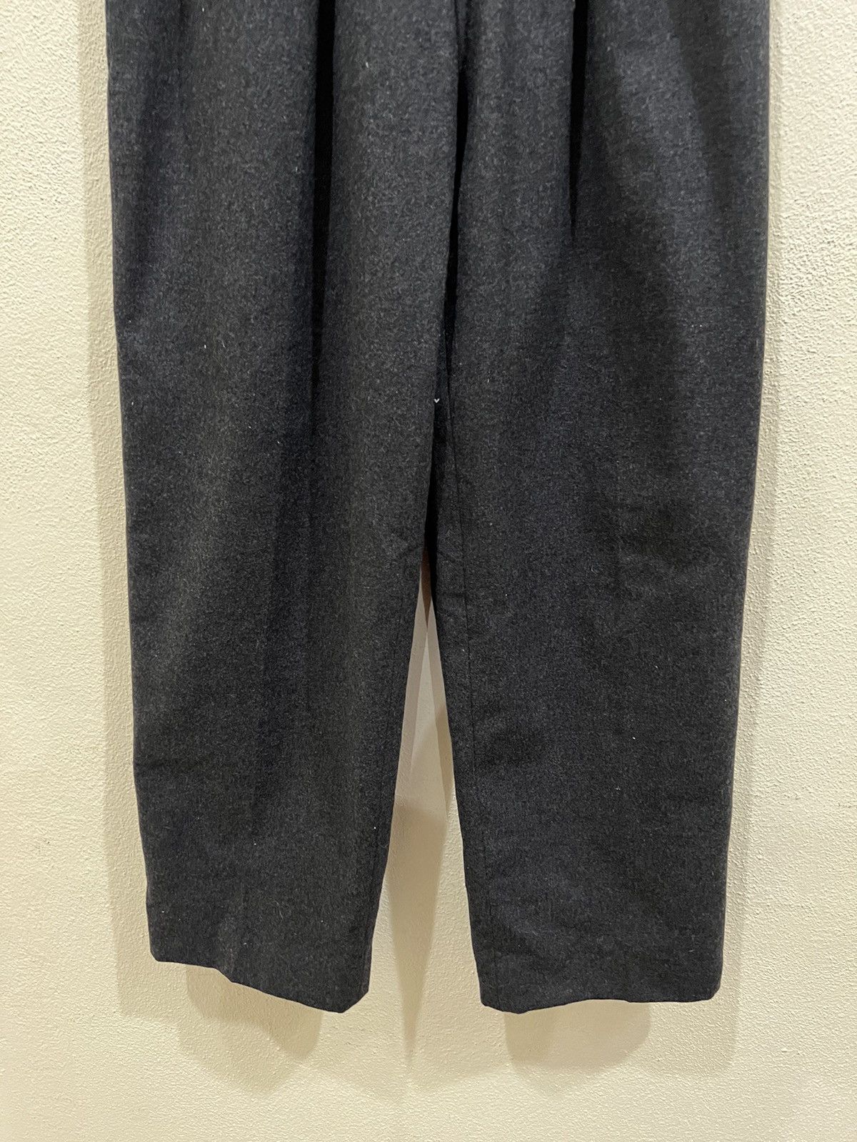 Thierry Mugler Thierry Mugler Edition Paris Wool Baggy Pant Size 23" - 4 Thumbnail