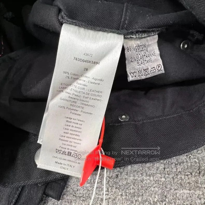 Dior Dior Collaboration Patch Denim Pants. Size US 28 / EU 44 - 5 Thumbnail
