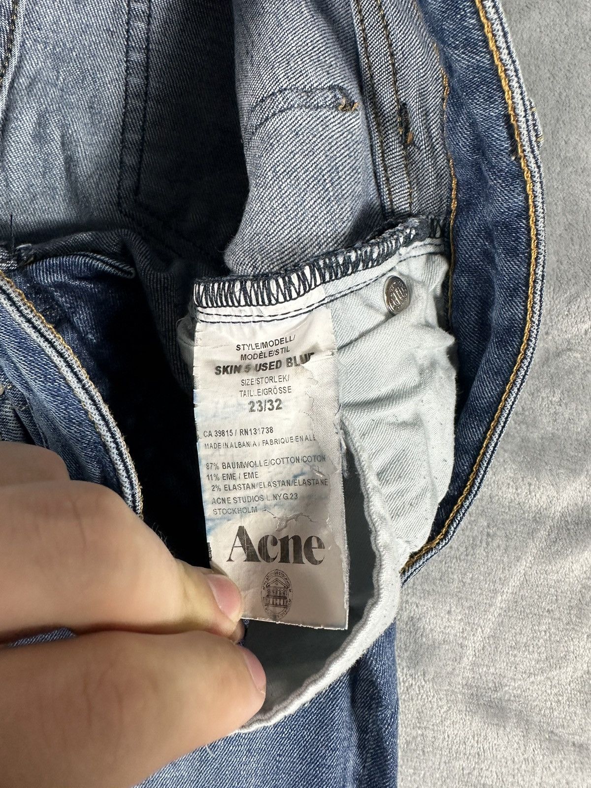 Acne Studios Acne studios jeans pants Size 24" / US 00 / IT 34 - 3 Thumbnail