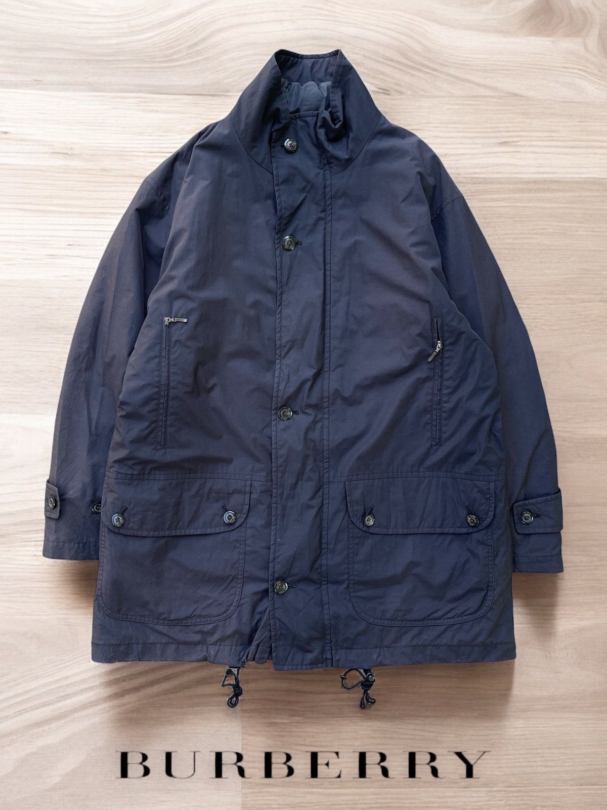 Burberry 🔥Vintage Burberry Double Layer Nova Check Coat/Jacket Size US M / EU 48-50 / 2 - 1 Thumbnail