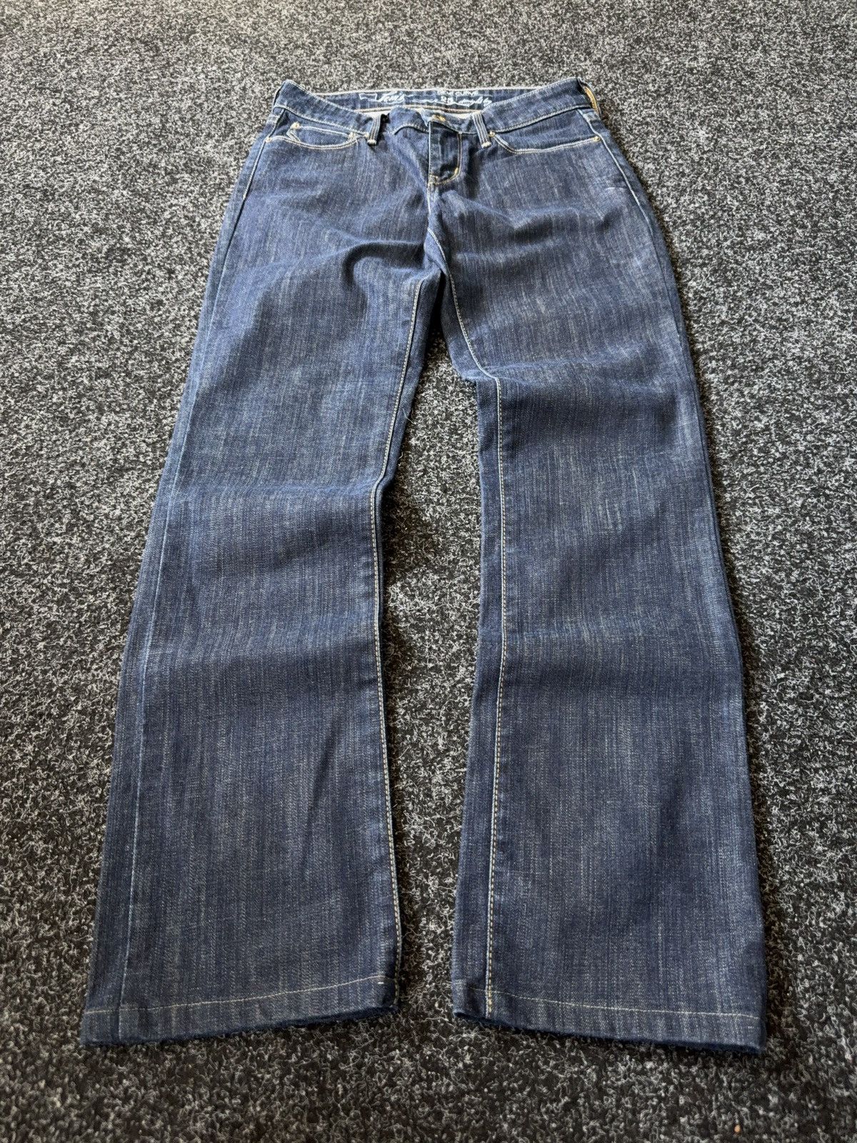 Levi's Western 00s Y2K Levi’s Demi Curve Straight Leg Jeans W25 Size 25" / US 0 / IT 36 - 1 Thumbnail
