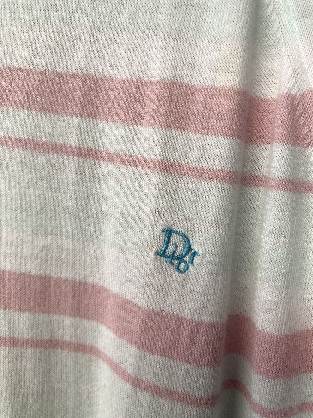 Dior Vintage Dior Polo Shirt Size S / US 4 / IT 40 - 2 Thumbnail