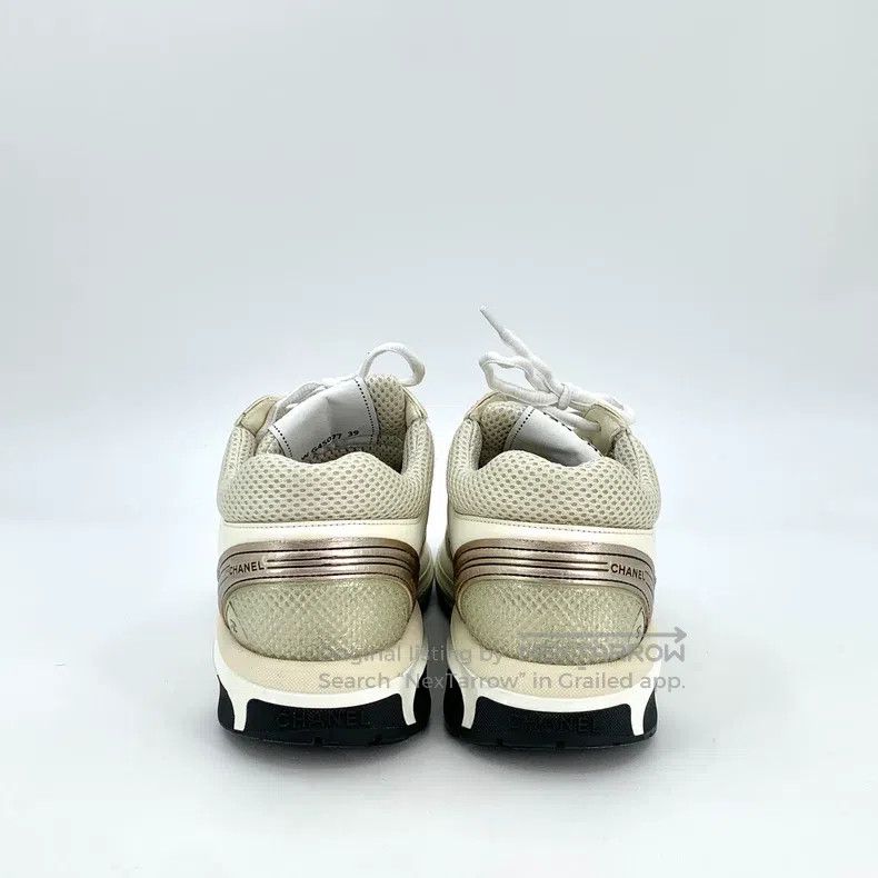 Chanel Chanel Golden Horn King Beige Double C Logo Casual Sneaker Size US 8.5 / IT 38.5 - 4 Thumbnail
