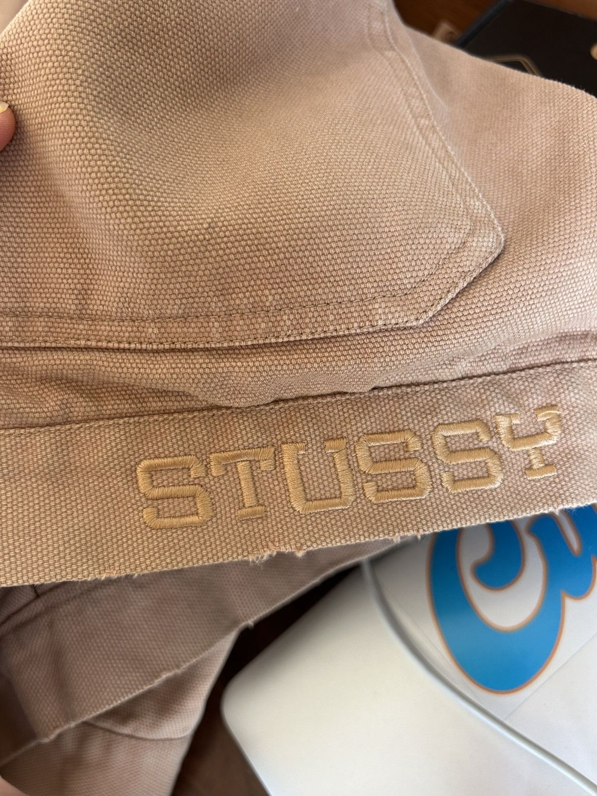 Stussy stussy workwear jacket carhartt oregon type Size US S / EU 44-46 / 1 - 4 Thumbnail