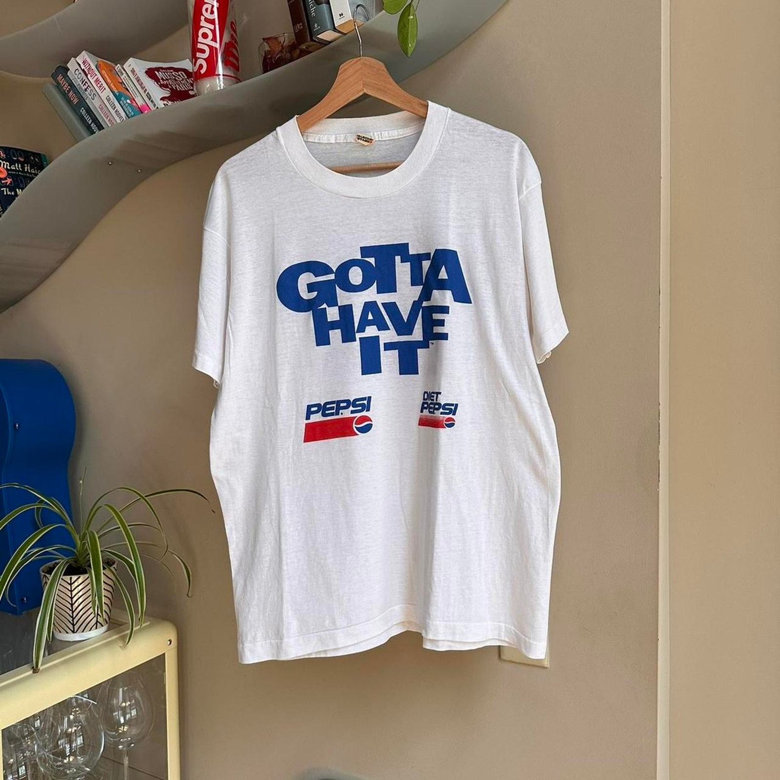 Pepsi × Vintage Vintage Pepsi Promo Shirt Size US XL / EU 56 / 4 - 1 Thumbnail