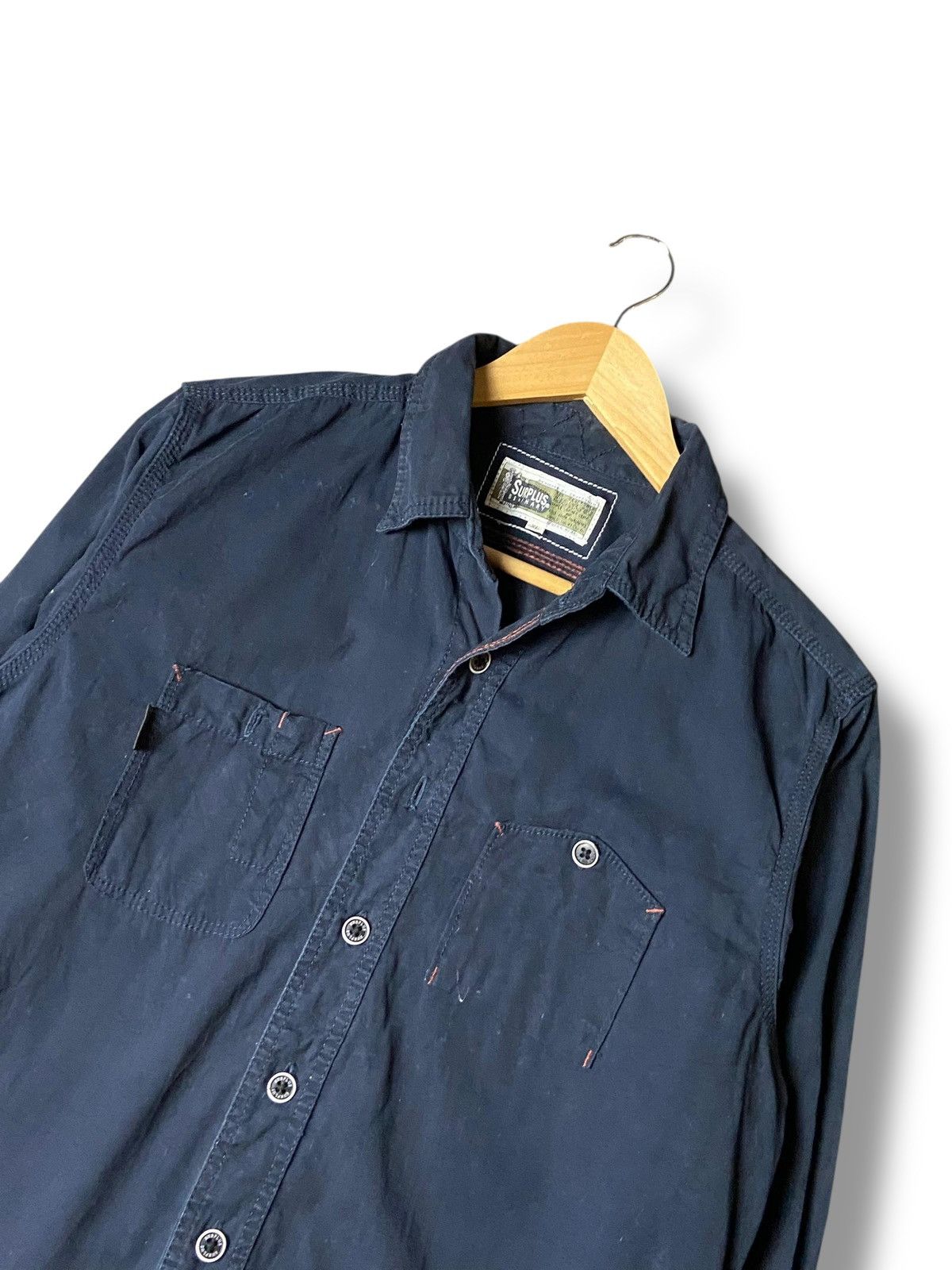 Japanese Brand Surplus Co x Craftsmen Button Up Shirts (151) Size US XL / EU 56 / 4 - 2 Thumbnail