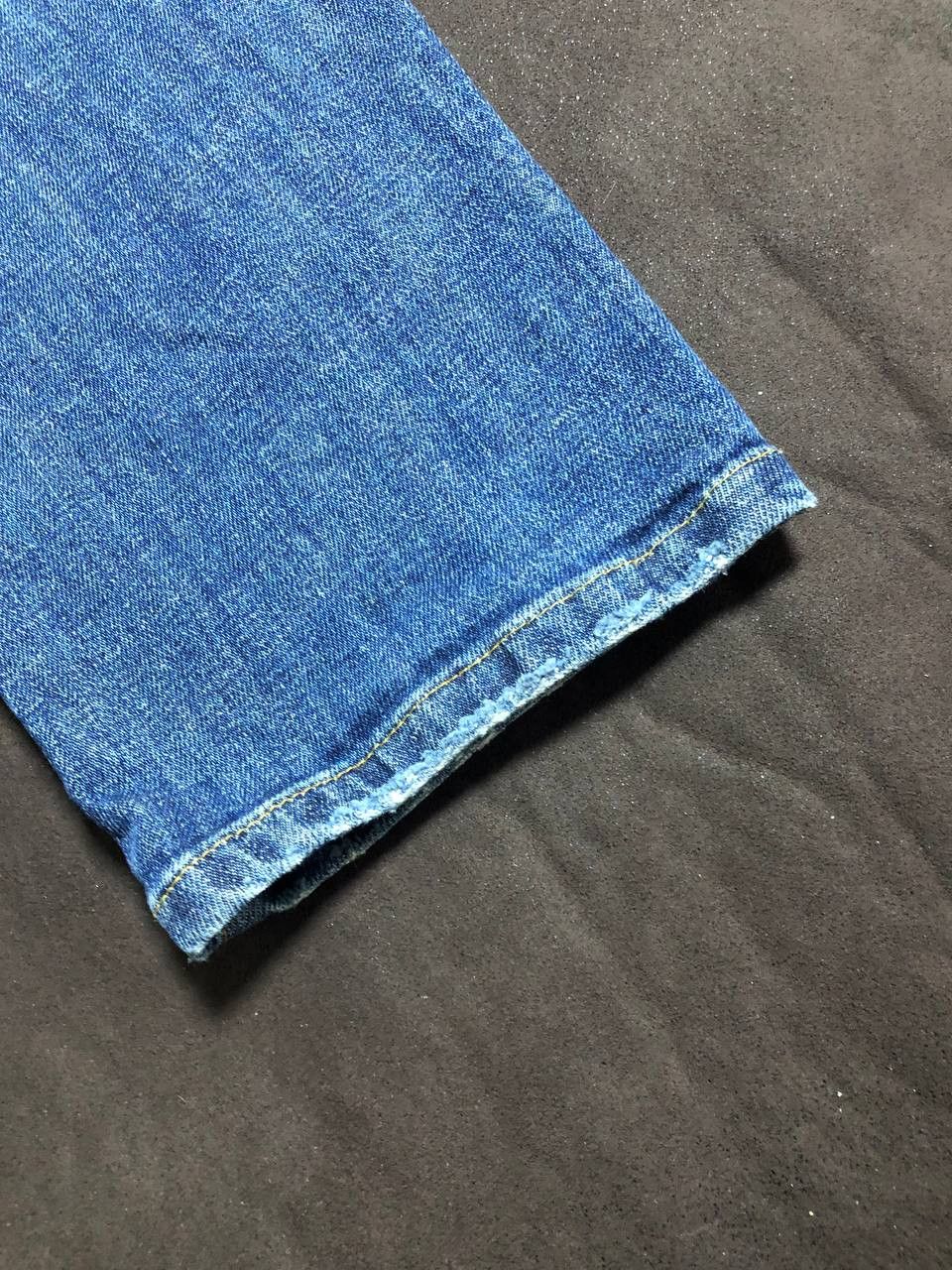 Dolce & Gabbana DOLCE & GABBANA Indigo Distressed Denim Button Fly jeans Size US 30 / EU 46 - 16 Thumbnail
