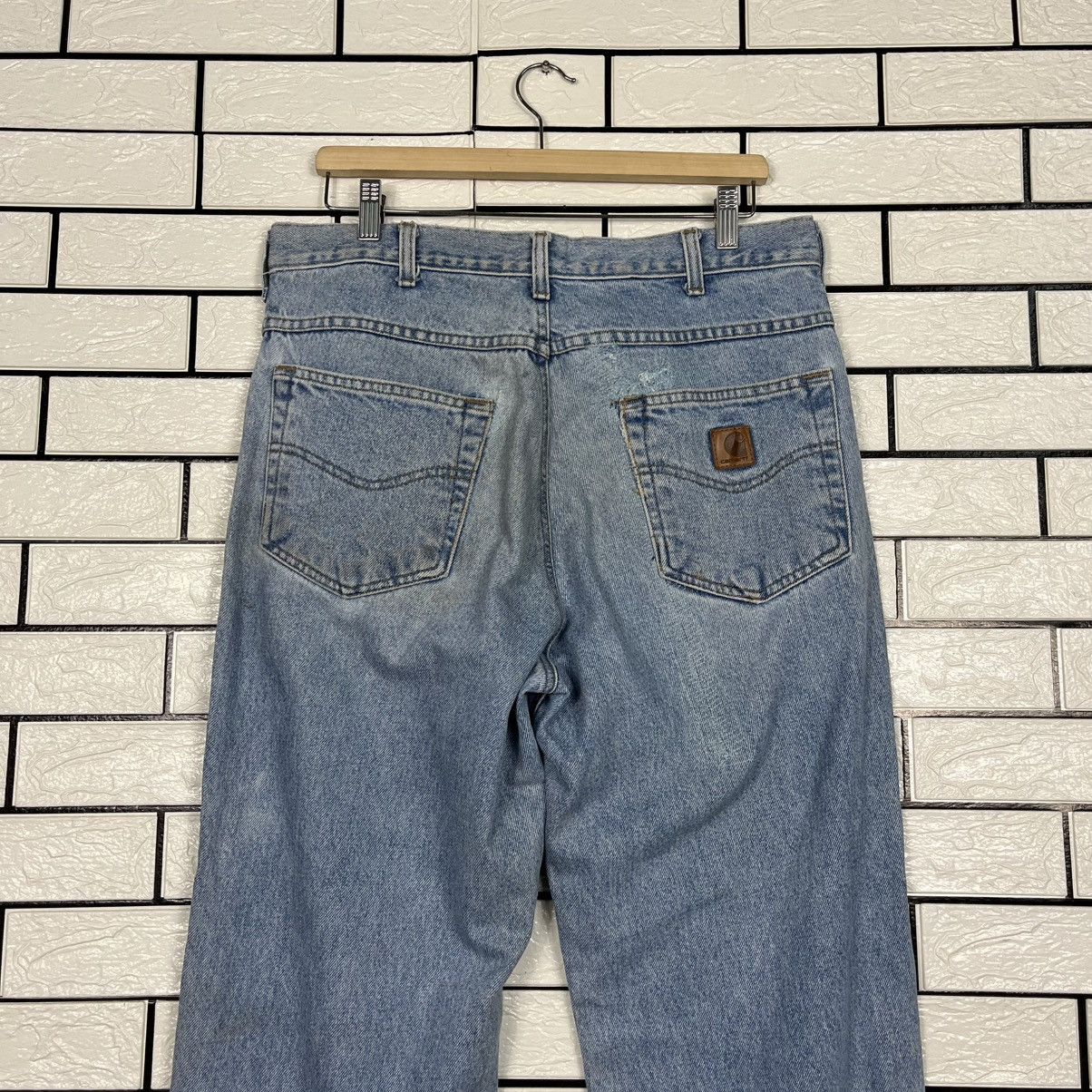 Carhartt Vintage Carhartt Workers Denim Jeans Size US 32 / EU 48 - 9 Thumbnail
