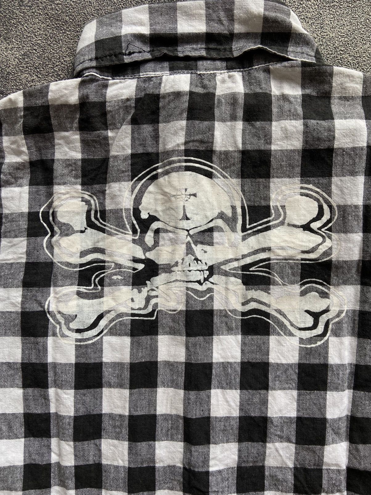 Hysteric Glamour Skull Flannel Y2K Style Size US M / EU 48-50 / 2 - 8 Thumbnail