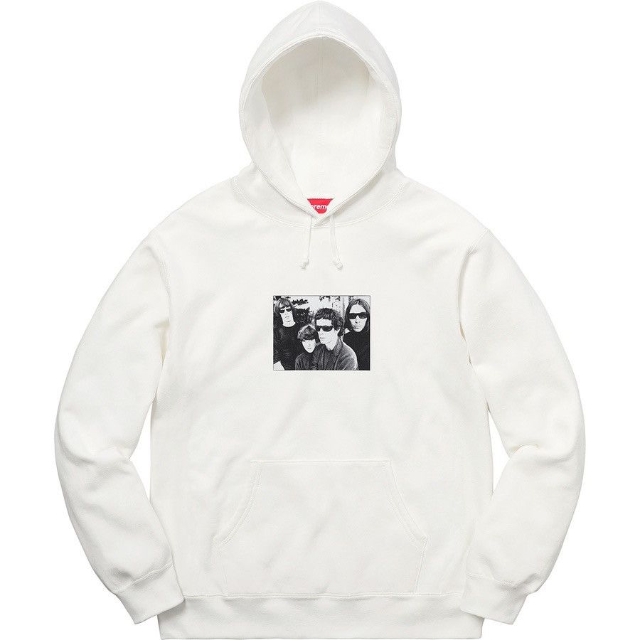 Supreme Size S - Supreme x The Velvet Underground Hoodie White Size US S / EU 44-46 / 1 - 1 Thumbnail