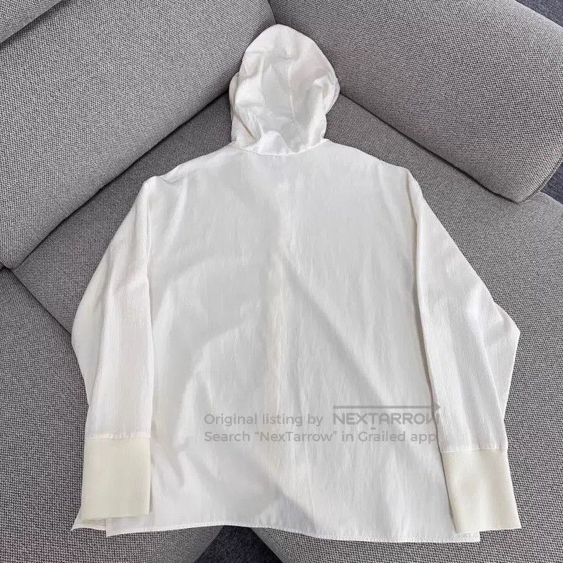 Loewe Loewe Wool jacquard logo full print hooded sun protection Size XS / US 0-2 / IT 36-38 - 2 Thumbnail